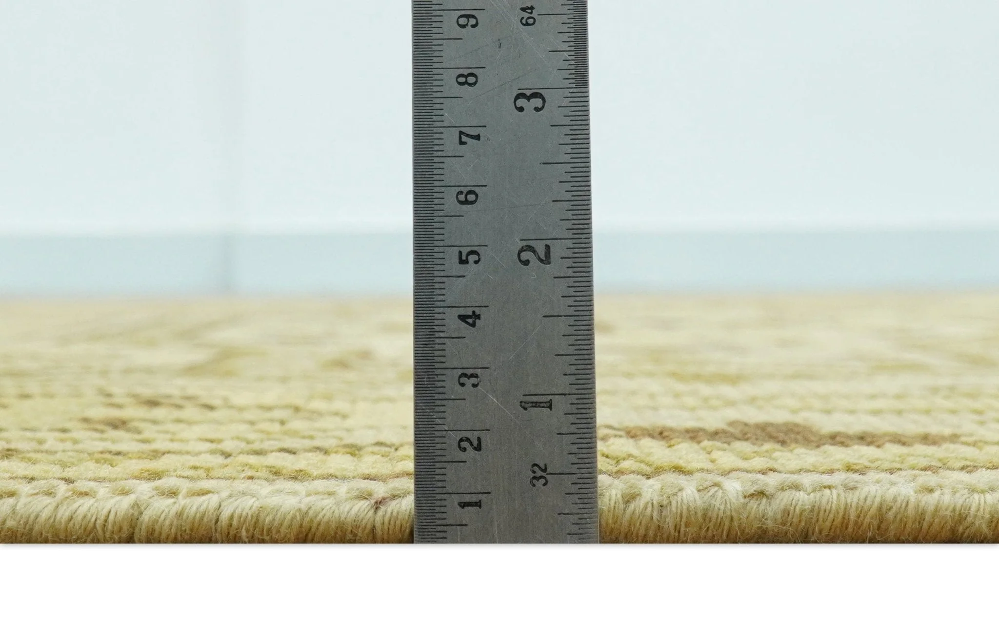 Brown And Beige Modern Traditional Design 5x8 Hand Knotted Wool Area Rug - Image 7