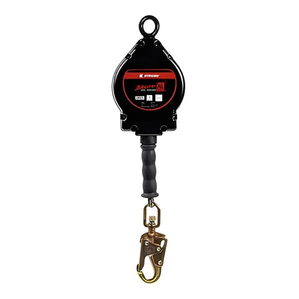 Brute-AL Aluminum Housing Self Retracting Lifeline - Galv Steel Wire Cable (Steel Snap Hook) - All Sizes - Image 5