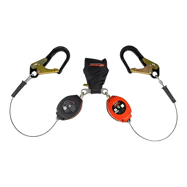 Brute Backer Self Retracting Lifeline - Leading Edge (Aluminum Rebar Hook) - 8.5ft - Image 2
