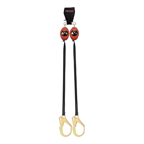 Brute Backer Self Retracting Lifeline - Leading Edge - Tie Back Webbing - Steel Rebar Hook - 8.5ft - Image 2