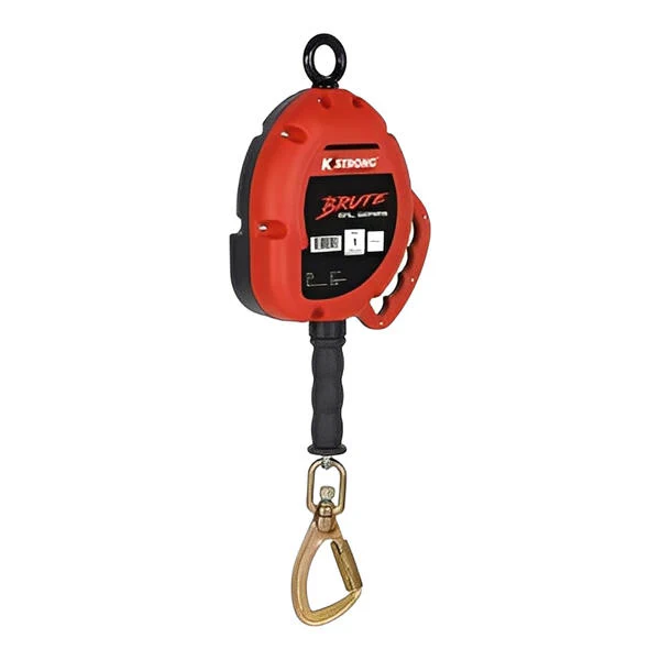Brute Self Retracting Lifeline - Galv Steel Wire Cable (Carabiner) - All Sizes - Image 3