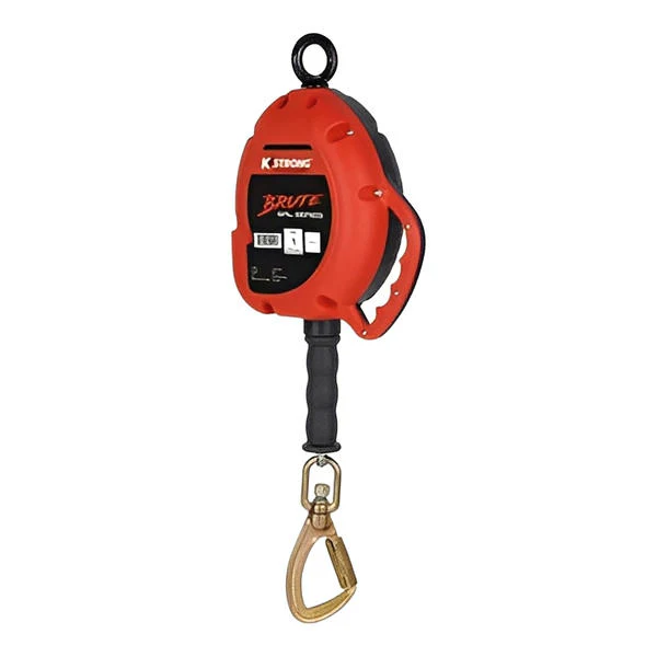 Brute Self Retracting Lifeline - Galv Steel Wire Cable (Carabiner) - All Sizes - Image 4