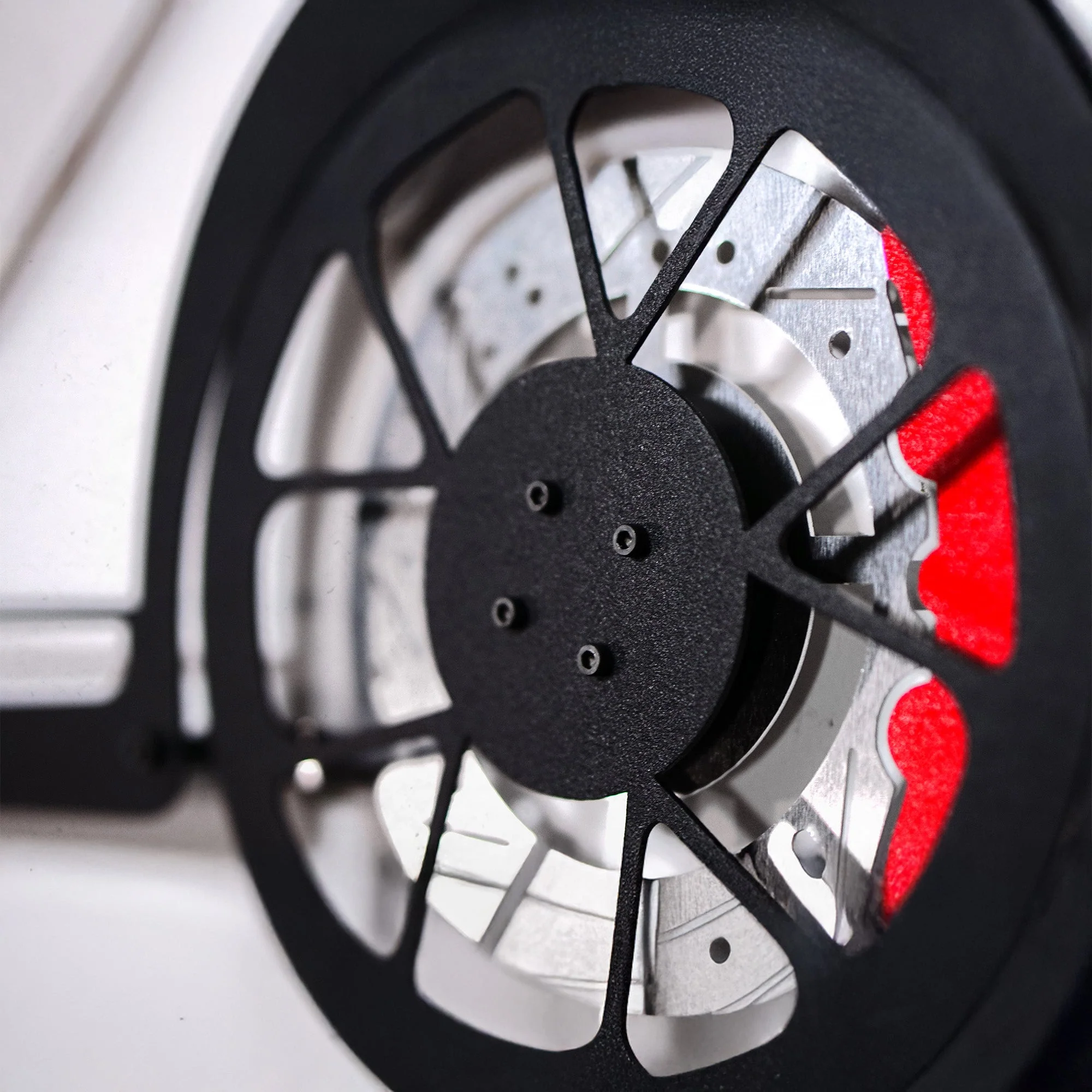 Bugatti Wall Art – Luxury Steel Silhouette with Spinning Wheels-KAFMEKA018 - Image 5