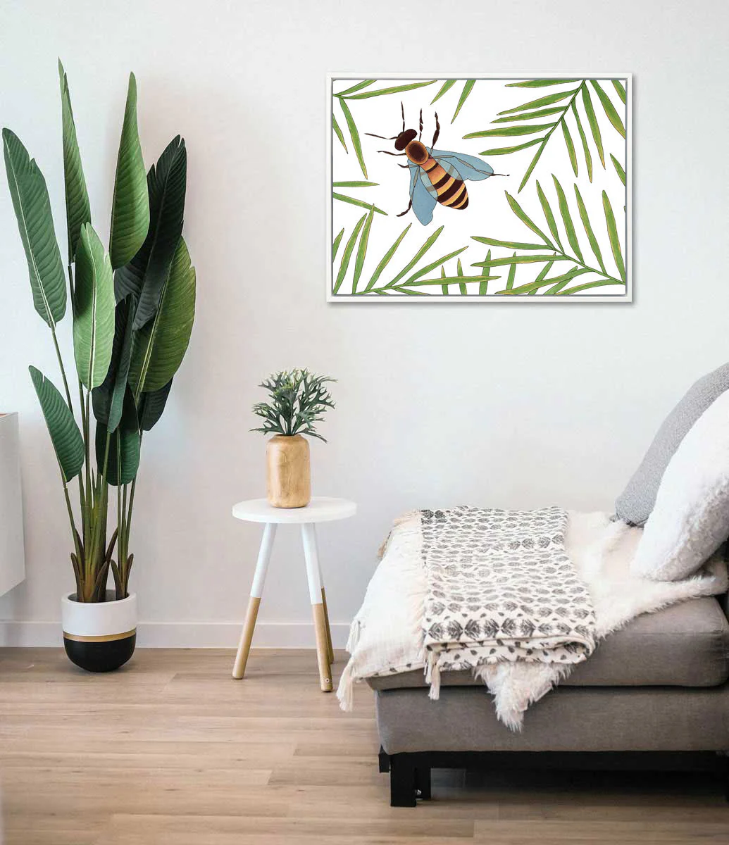 Bumbling - Open Edition Canvas Print - Image 2