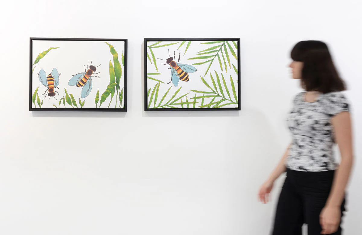 Bumbling - Open Edition Canvas Print - Image 3