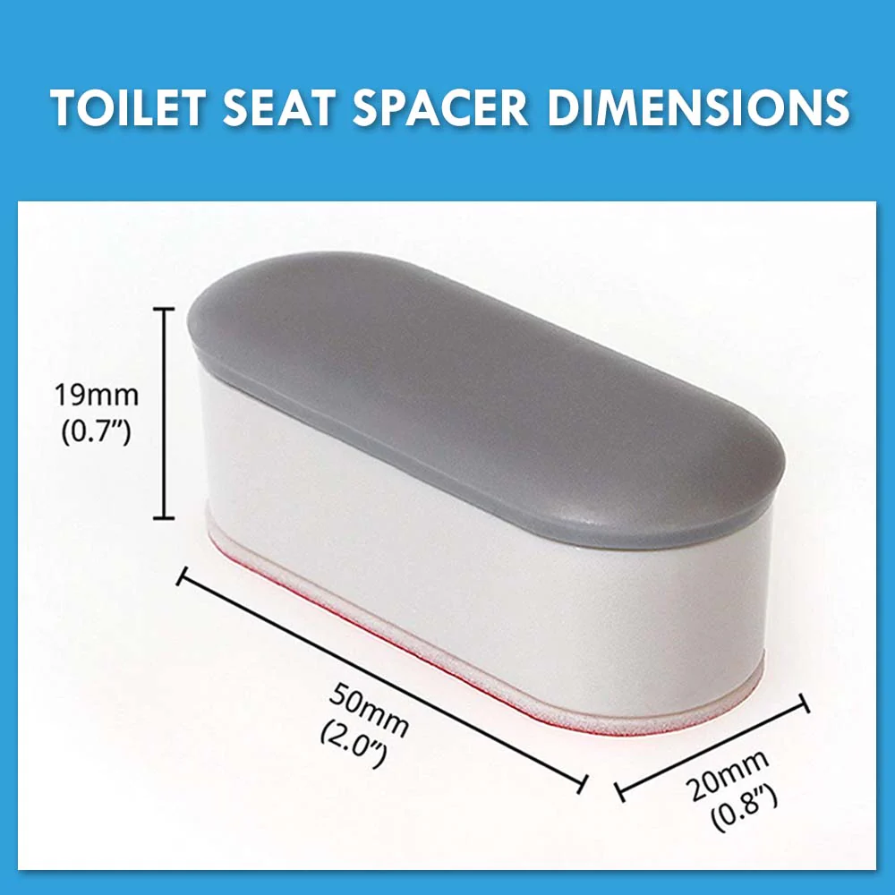 Bumpy Bumpers - Toilet Seat Spacers (4 Pack) - Image 6