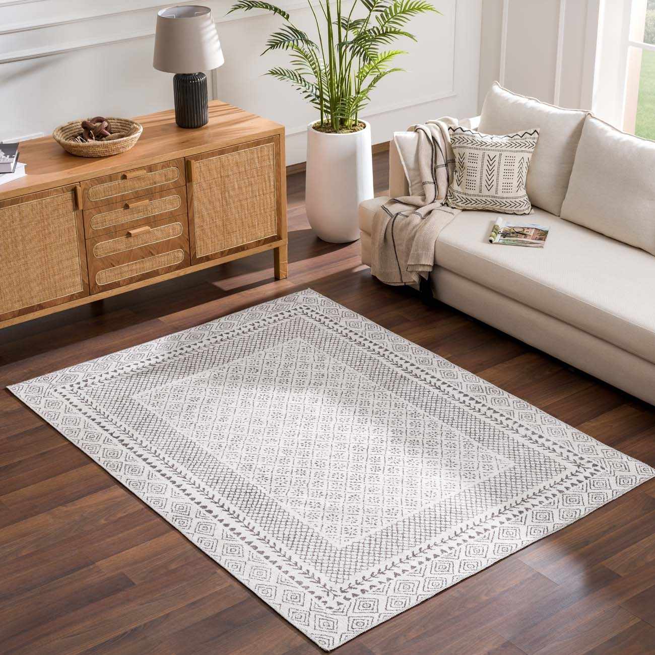 Burdette Washable Area Rug - Image 2