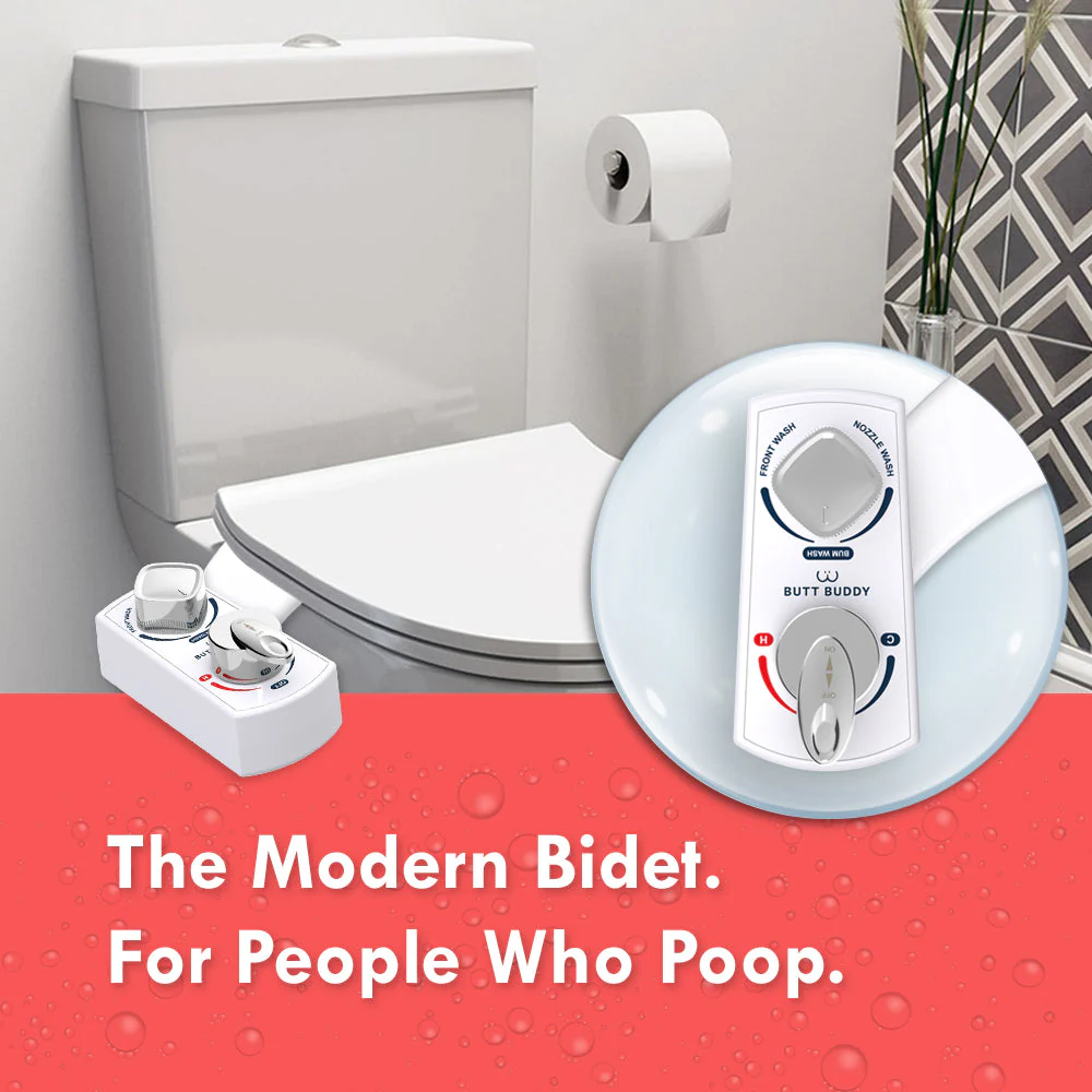 BUTT BUDDY Spa - Cool & Warm Water Sprayer Bidet Toilet Attachment - Image 4