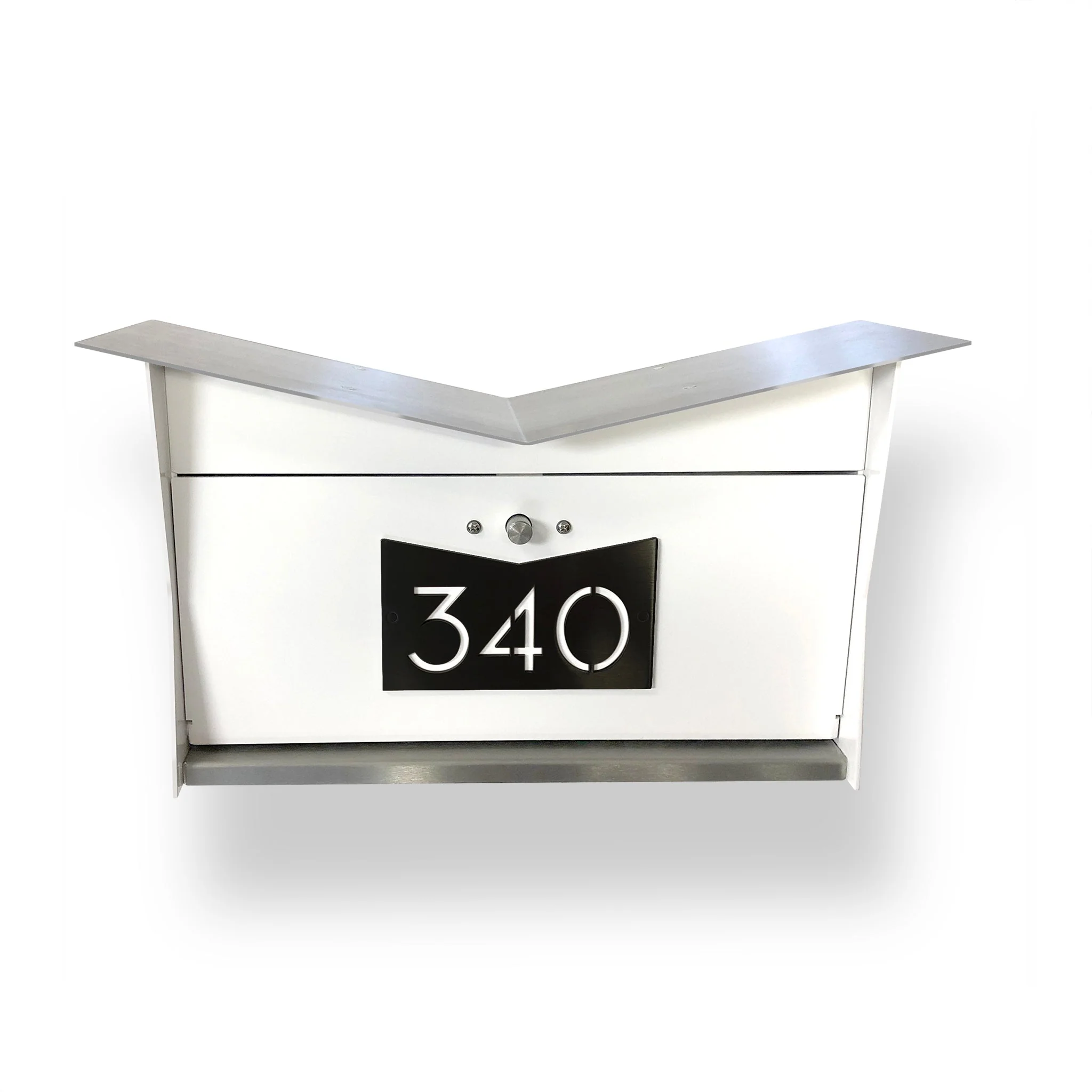 ButterFly Box in ARCTIC WHITE - Wall Mount Mailbox - Image 30