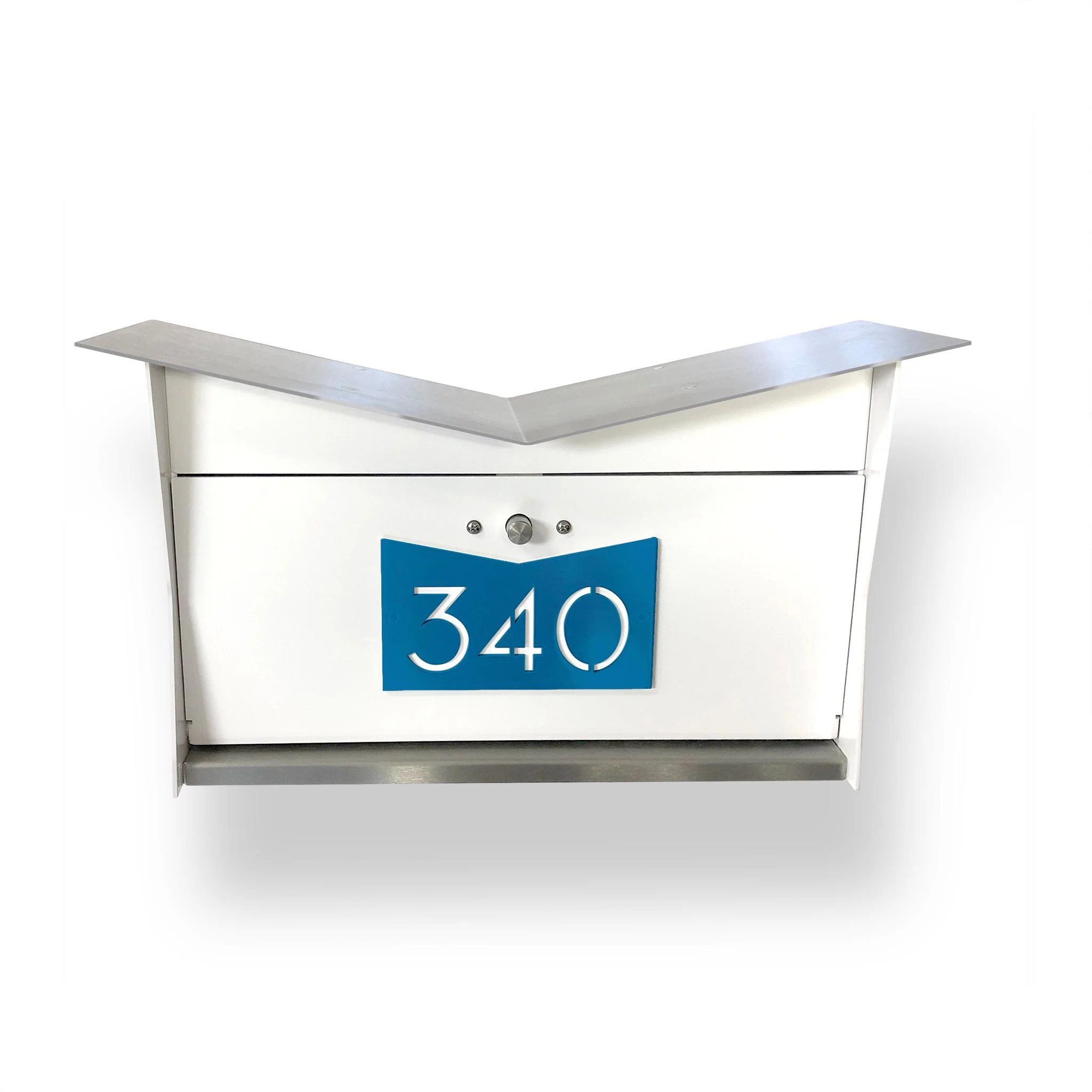 ButterFly Box in ARCTIC WHITE - Wall Mount Mailbox - Image 31