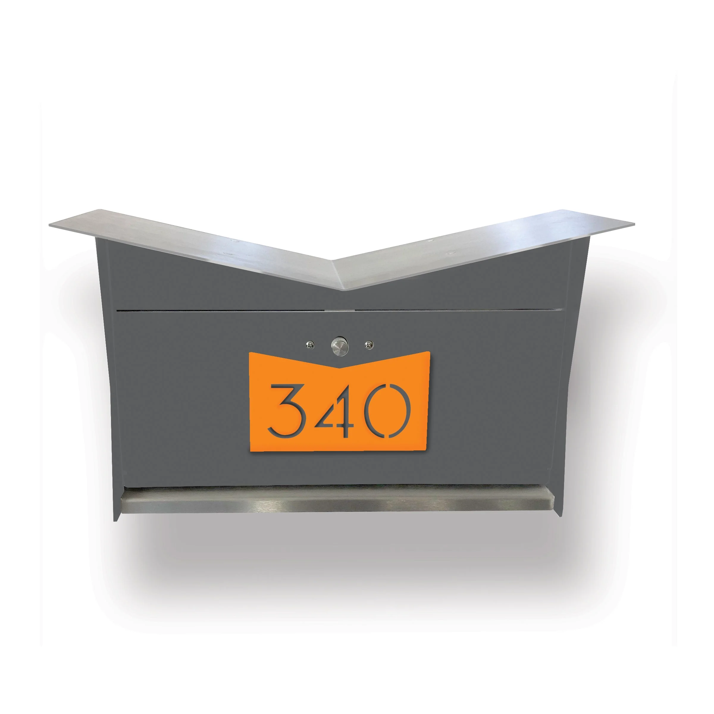 ButterFly Box in DESIGNER GRAY - Wall Mount Mailbox - Image 17