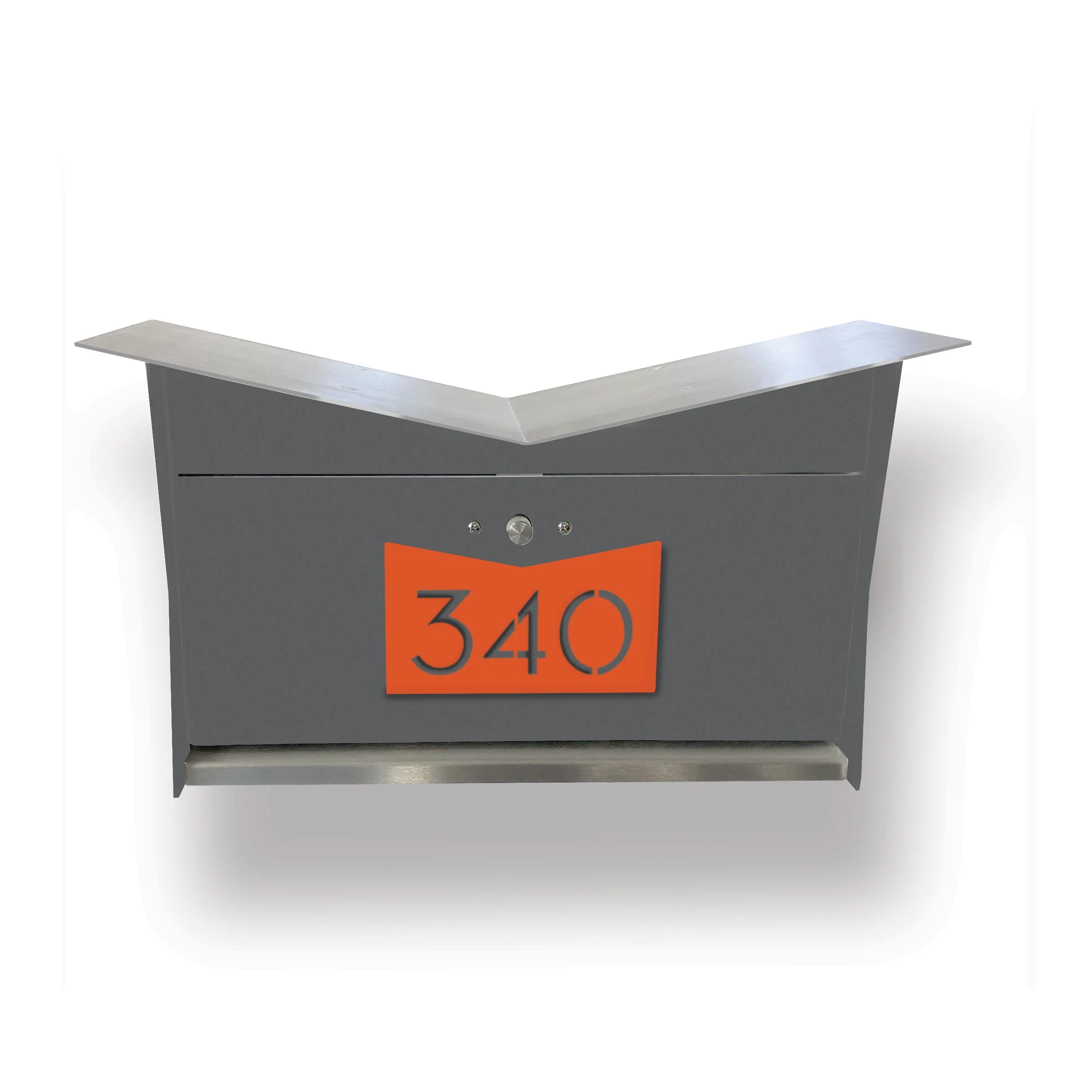 ButterFly Box in DESIGNER GRAY - Wall Mount Mailbox - Image 19