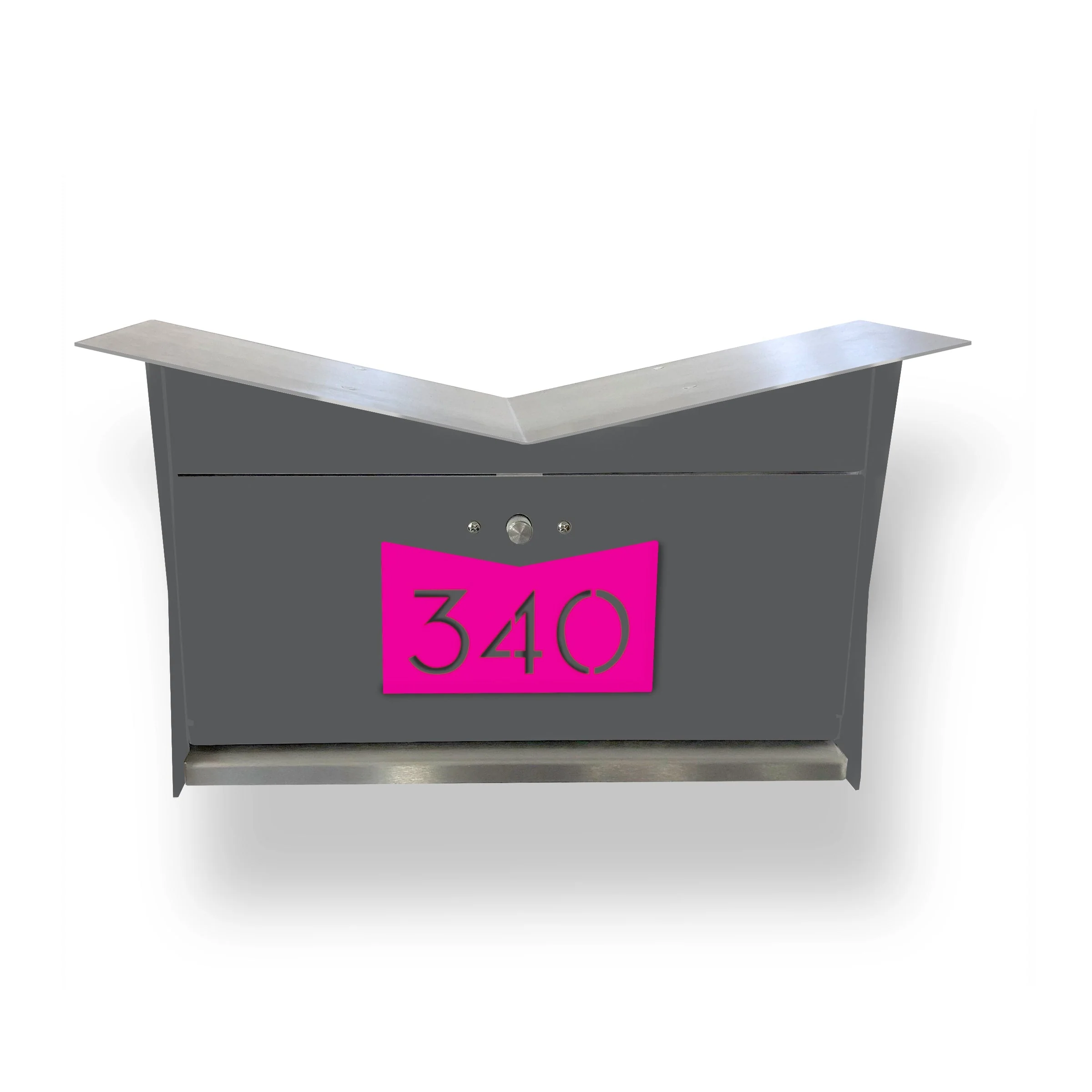 ButterFly Box in DESIGNER GRAY - Wall Mount Mailbox - Image 20