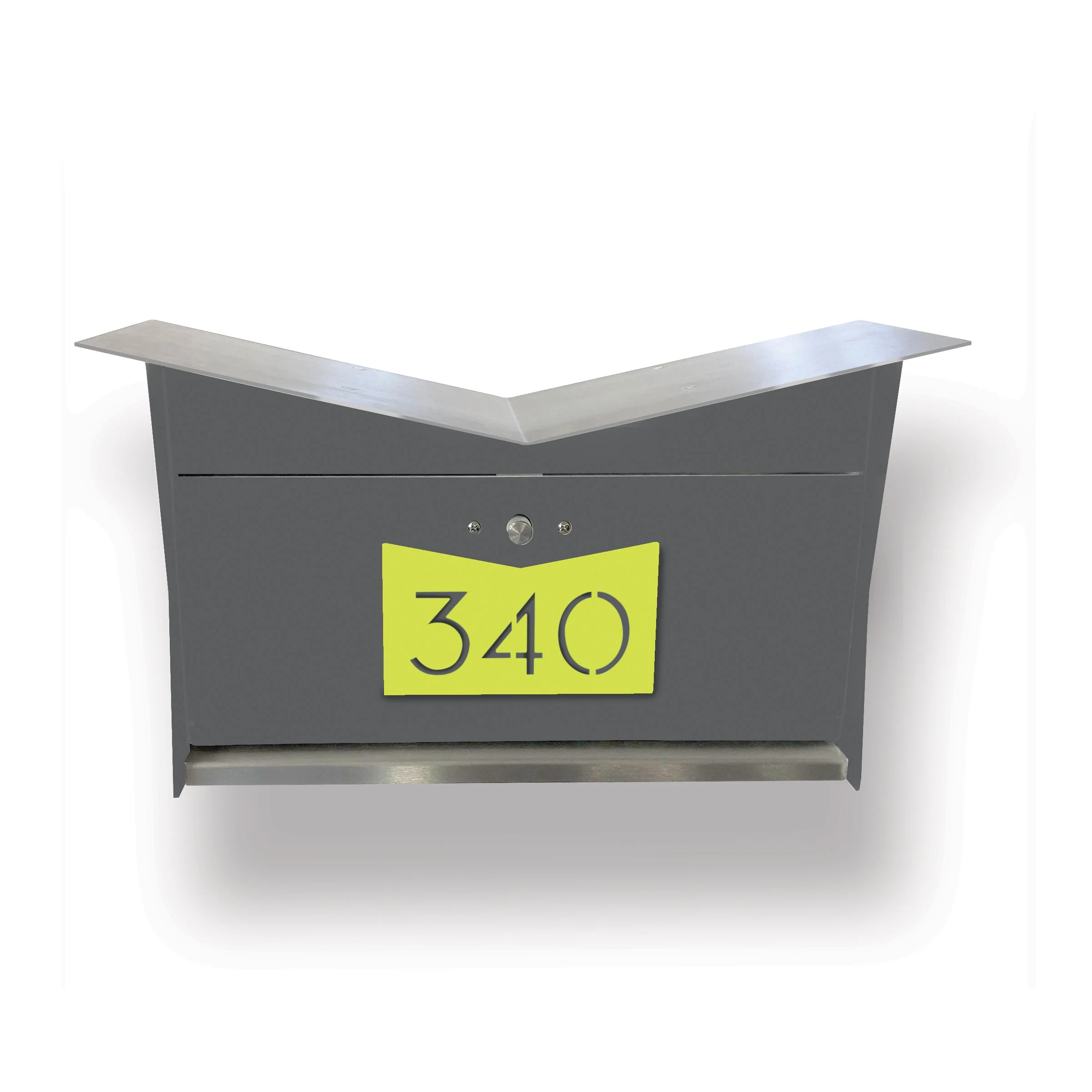 ButterFly Box in DESIGNER GRAY - Wall Mount Mailbox - Image 21