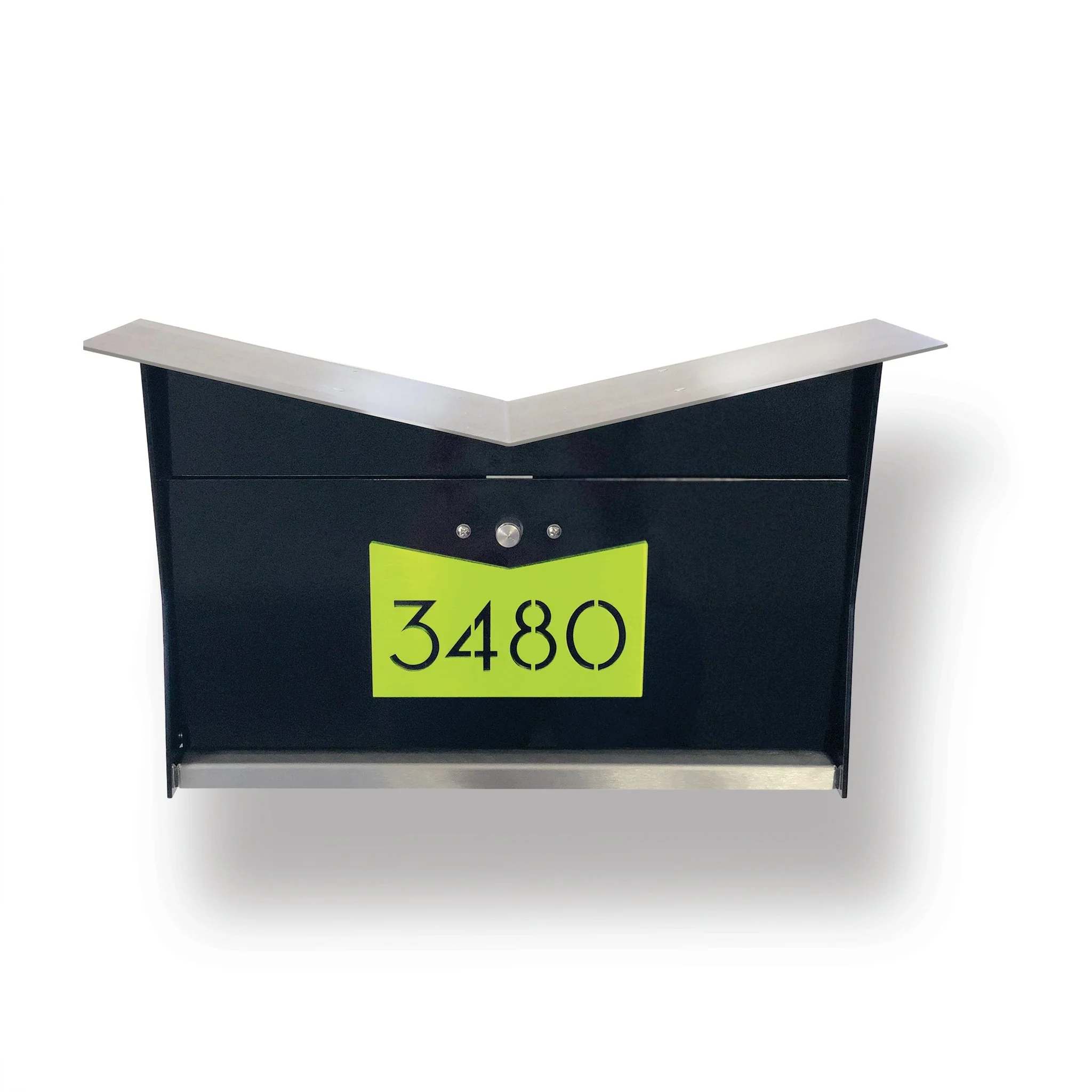 ButterFly Box in JET BLACK - Wall Mount Mailbox - Image 16