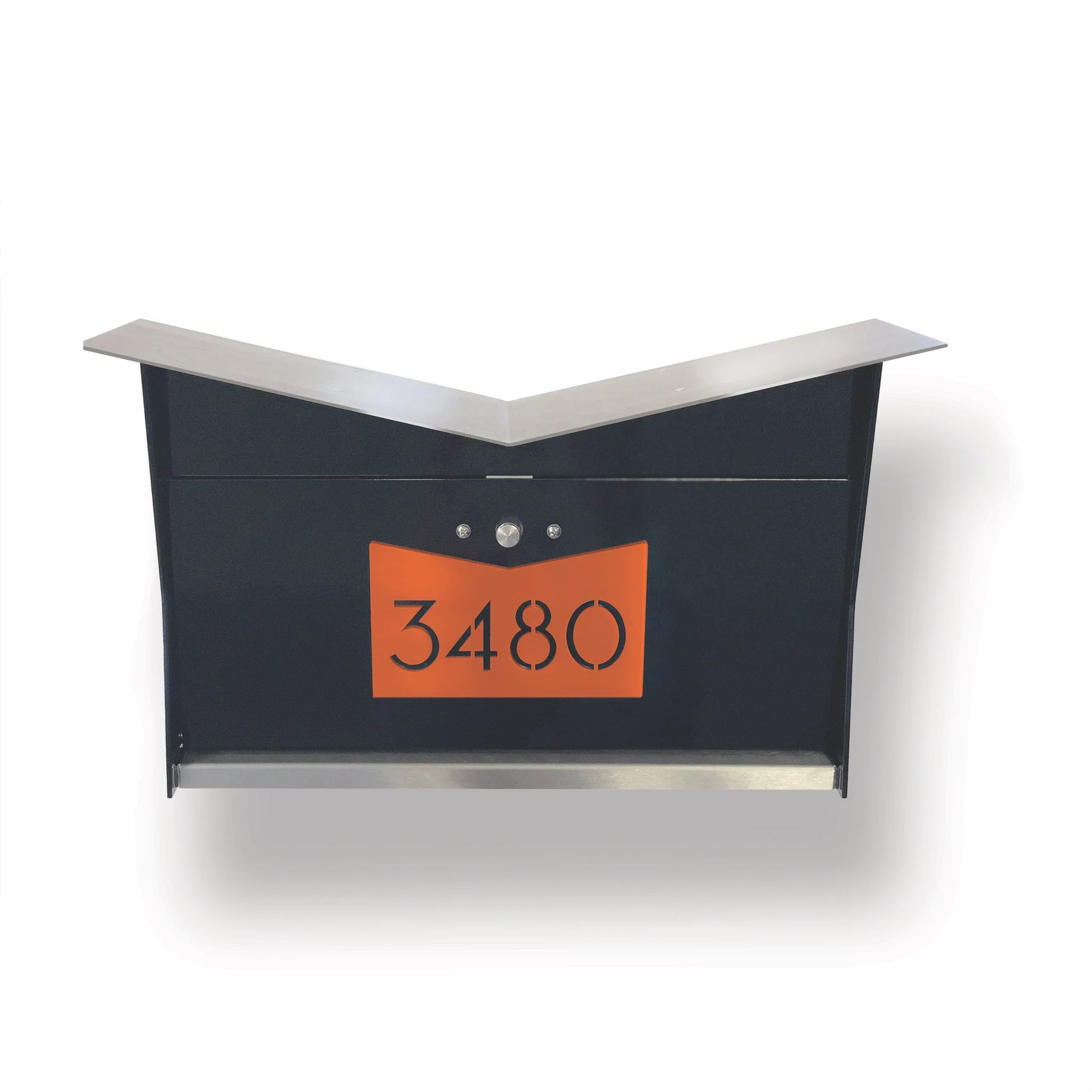 ButterFly Box in JET BLACK - Wall Mount Mailbox - Image 18