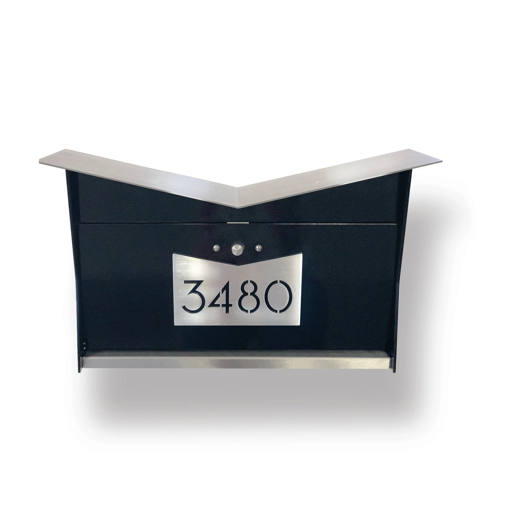 ButterFly Box in JET BLACK - Wall Mount Mailbox - Image 20