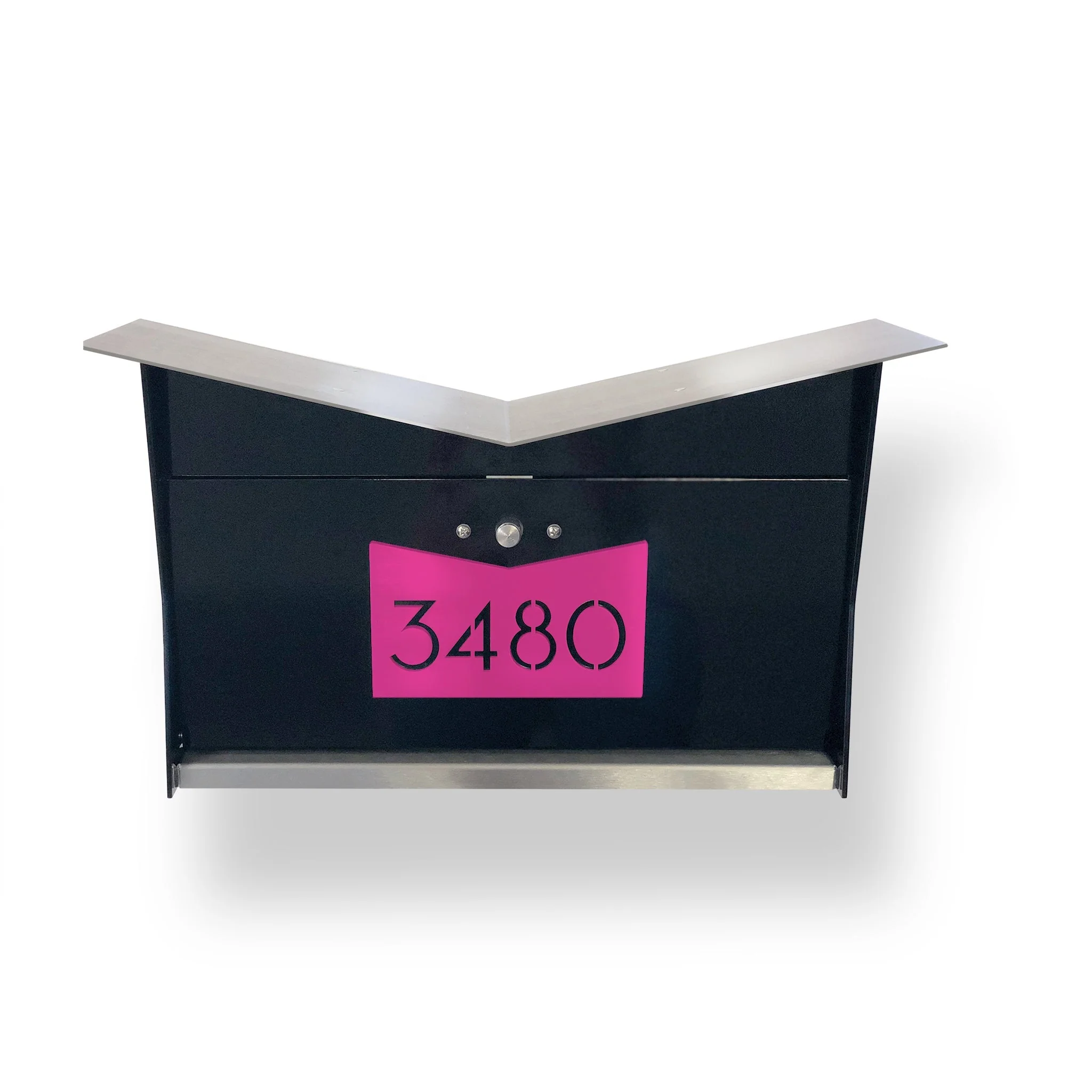 ButterFly Box in JET BLACK - Wall Mount Mailbox - Image 23