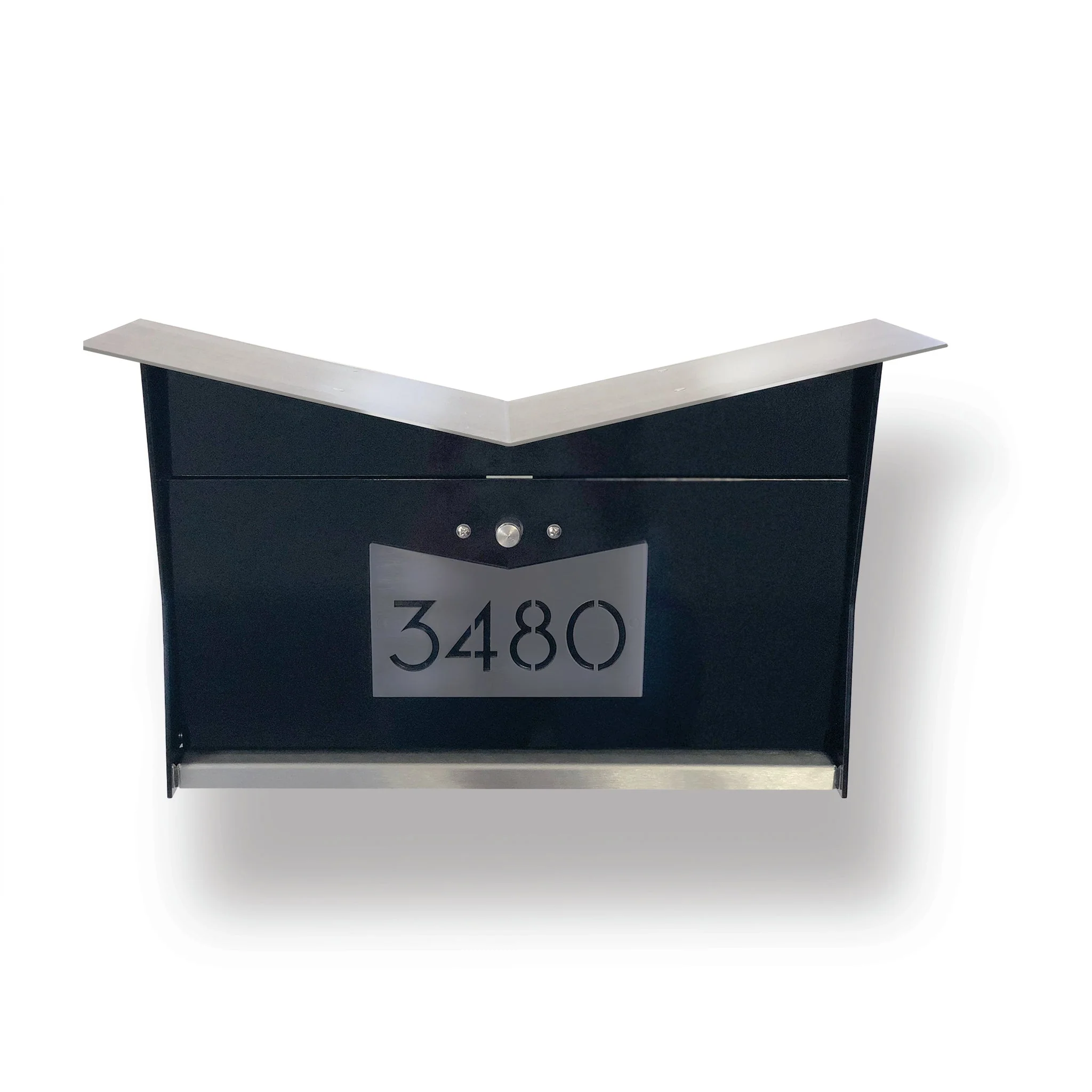 ButterFly Box in JET BLACK - Wall Mount Mailbox - Image 28