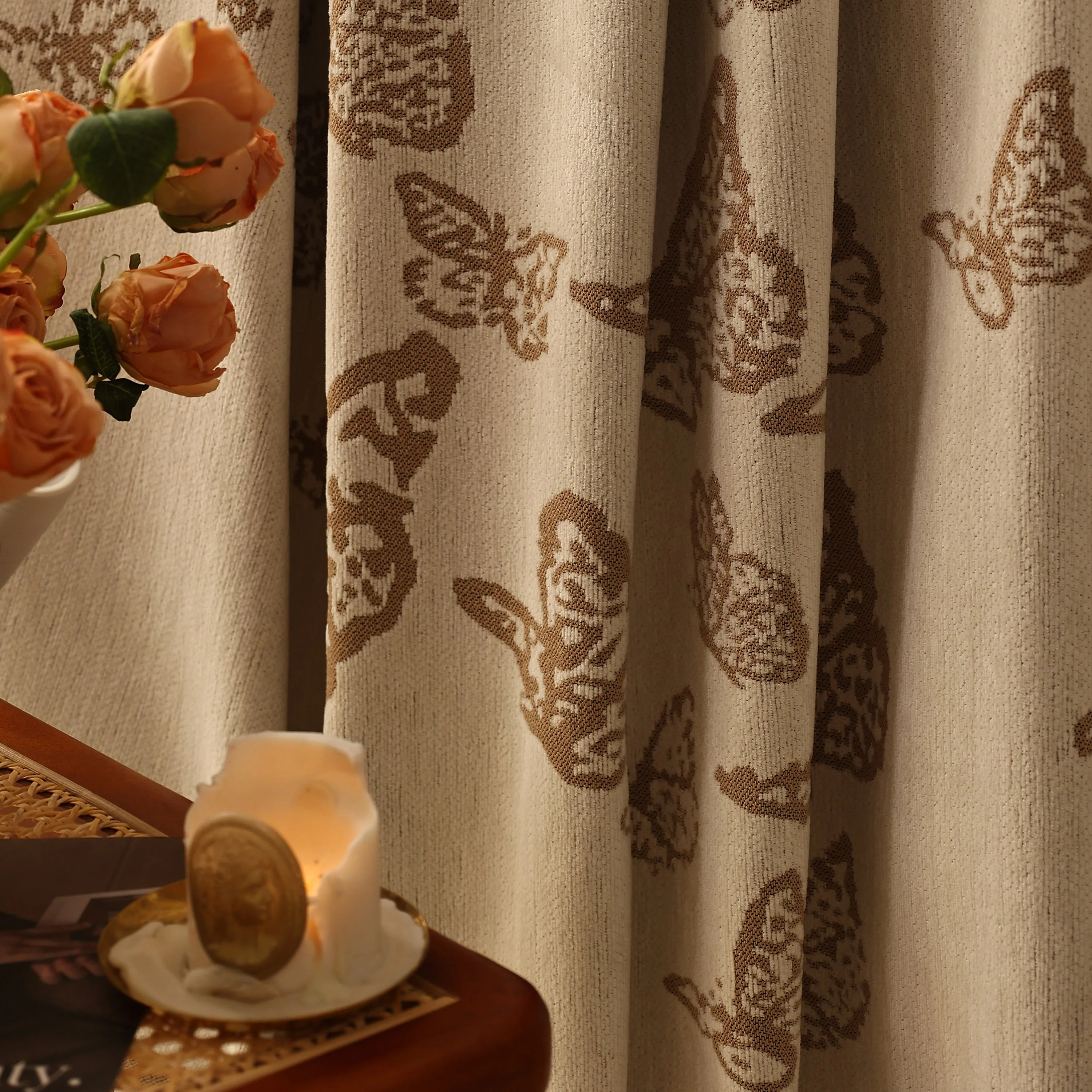 Butterfly Jacquard Soft Couch Blankets Cover for Couch Reversible Modern Sofa Slipcover Throw Covers - Image 10