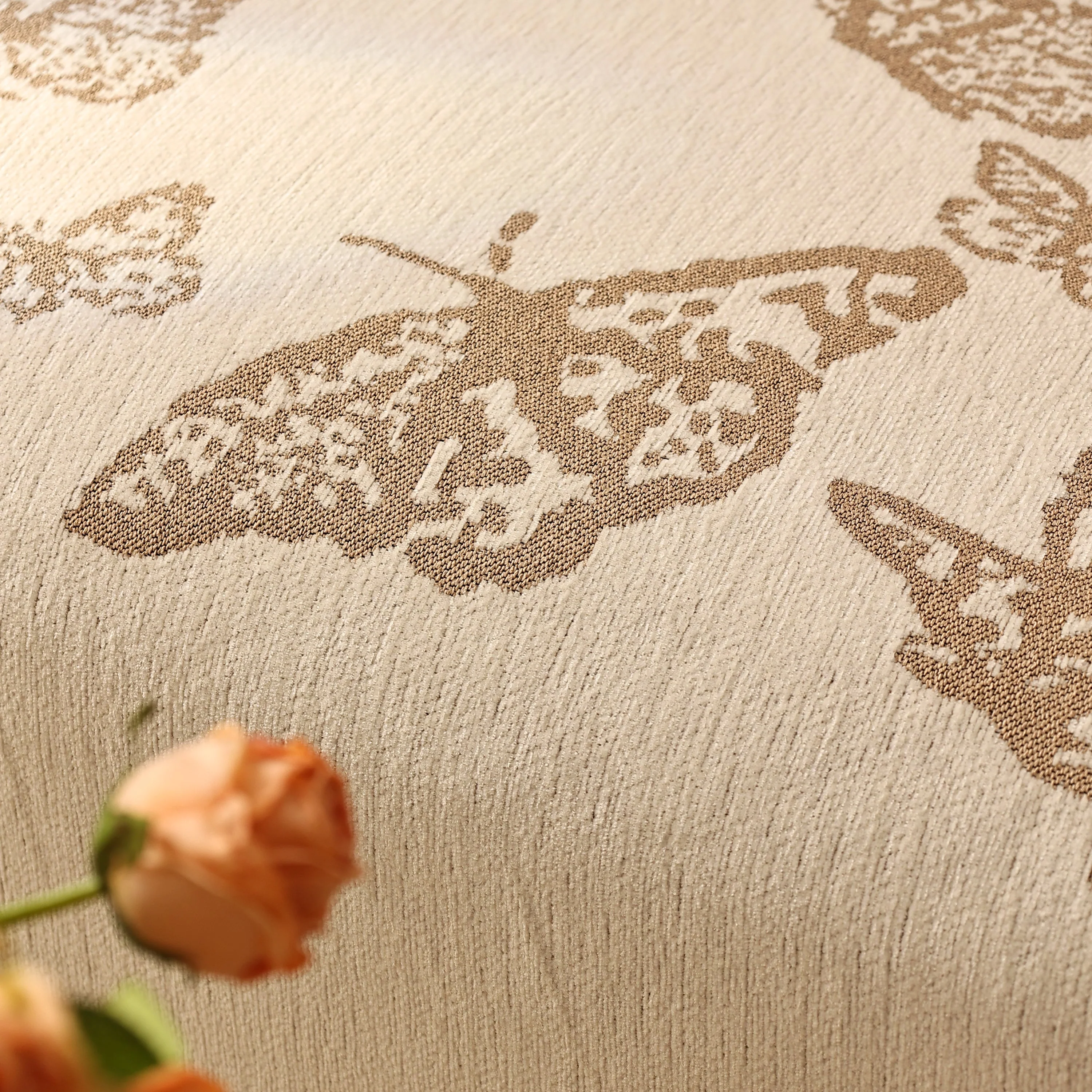 Butterfly Jacquard Soft Couch Blankets Cover for Couch Reversible Modern Sofa Slipcover Throw Covers - Image 26