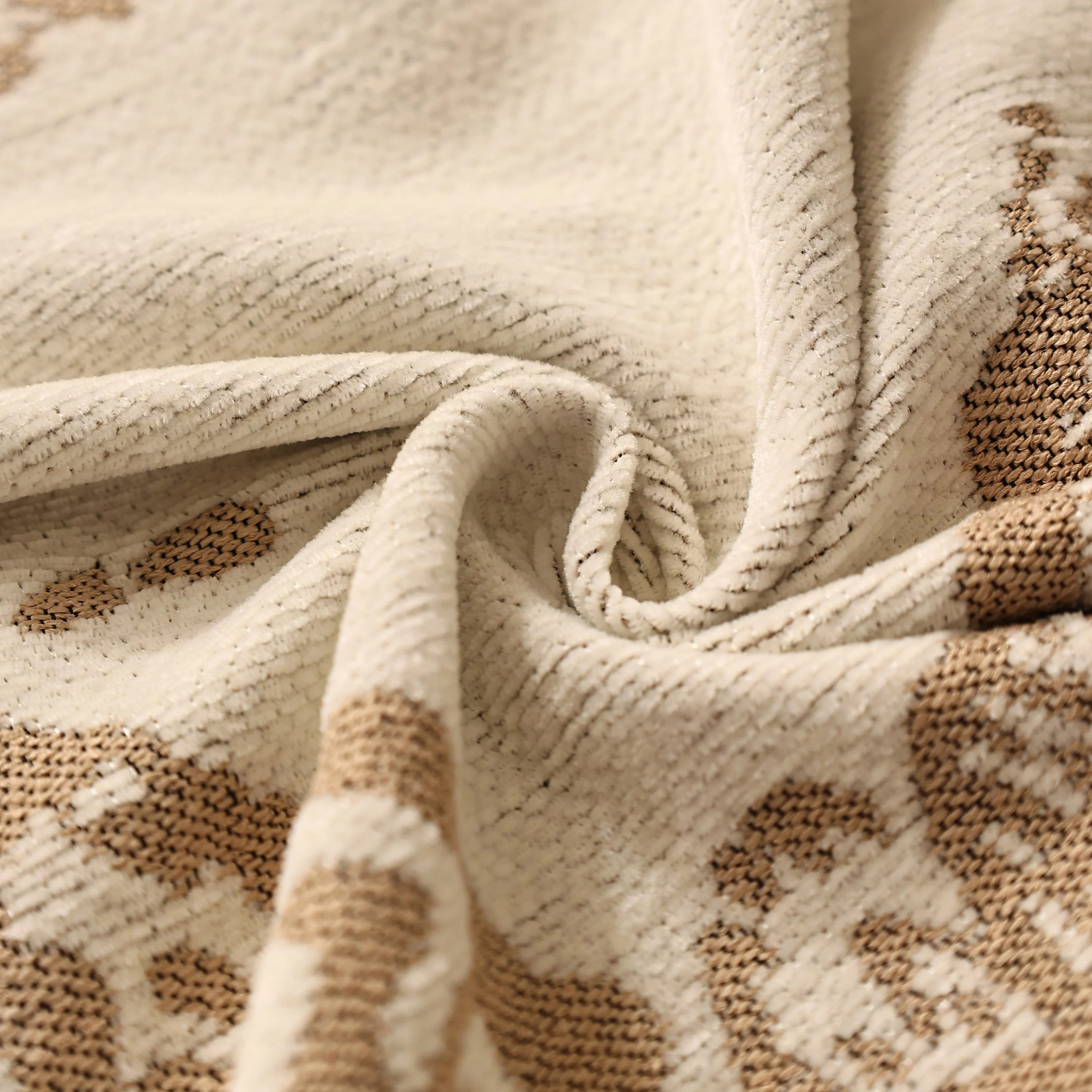 Butterfly Jacquard Soft Couch Blankets Cover for Couch Reversible Modern Sofa Slipcover Throw Covers - Image 3