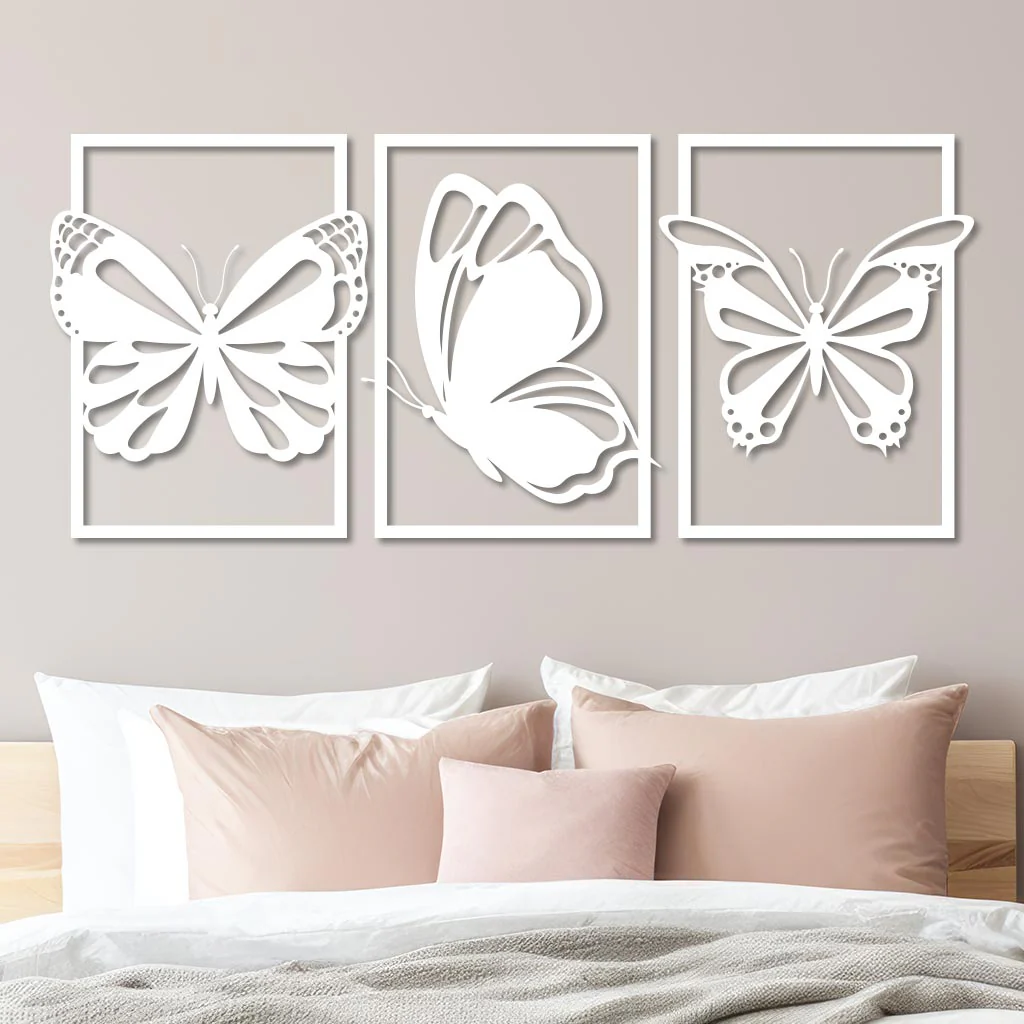 Butterfly Tryptic in Rectangles Sign - Image 2
