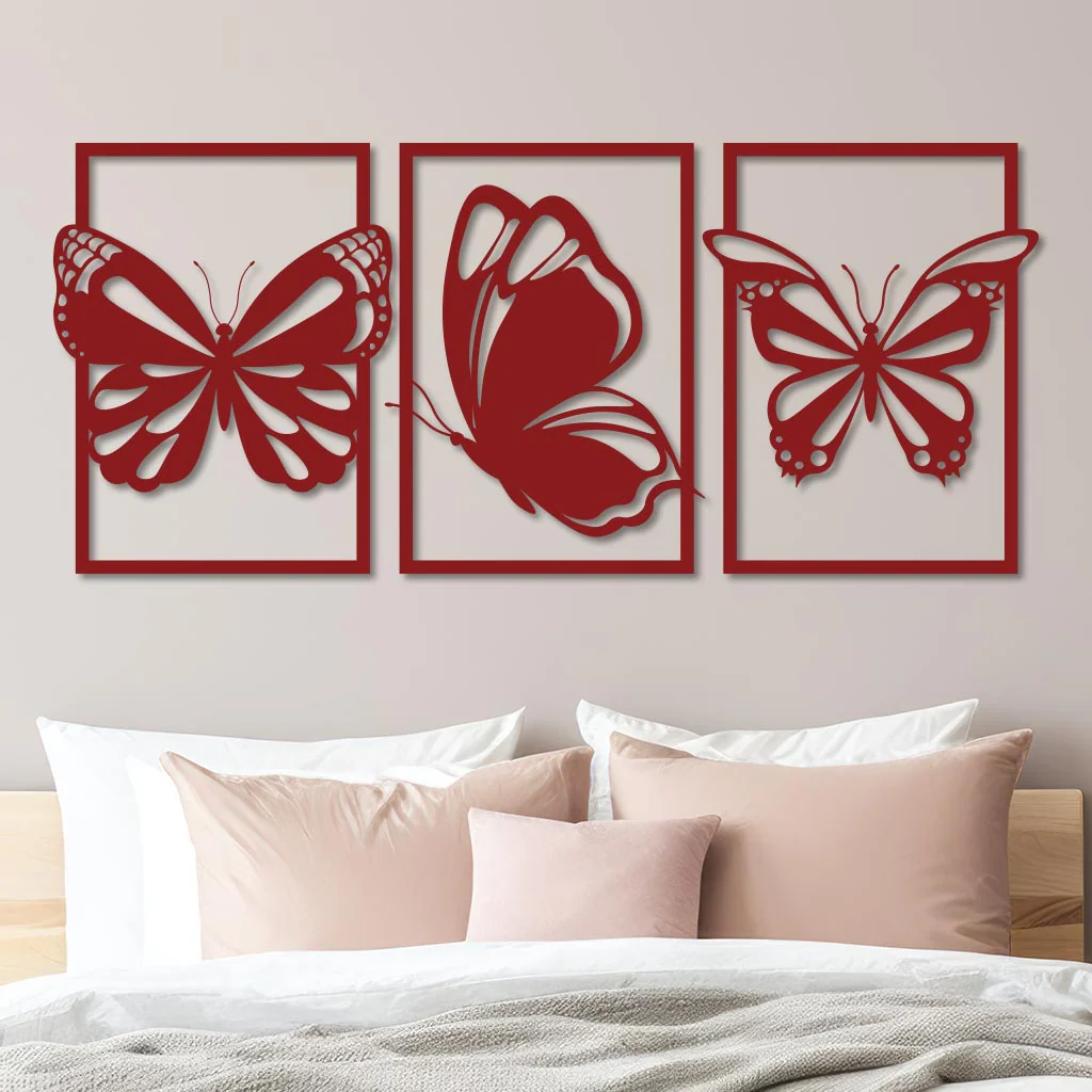 Butterfly Tryptic in Rectangles Sign - Image 8