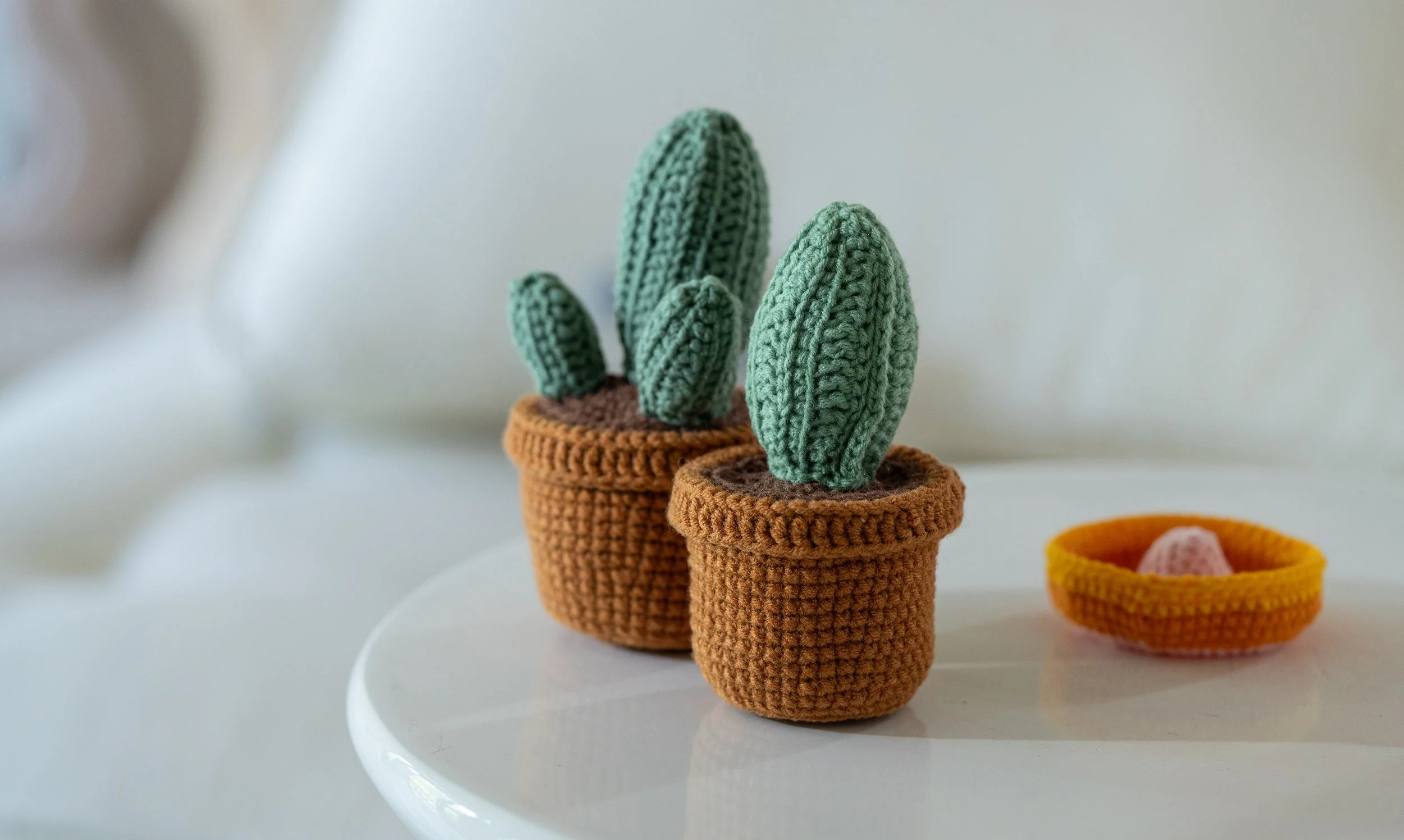 Cacti Amigurumi DIY Crochet Kit Wizardi F07N8-M191-M193 - Image 3