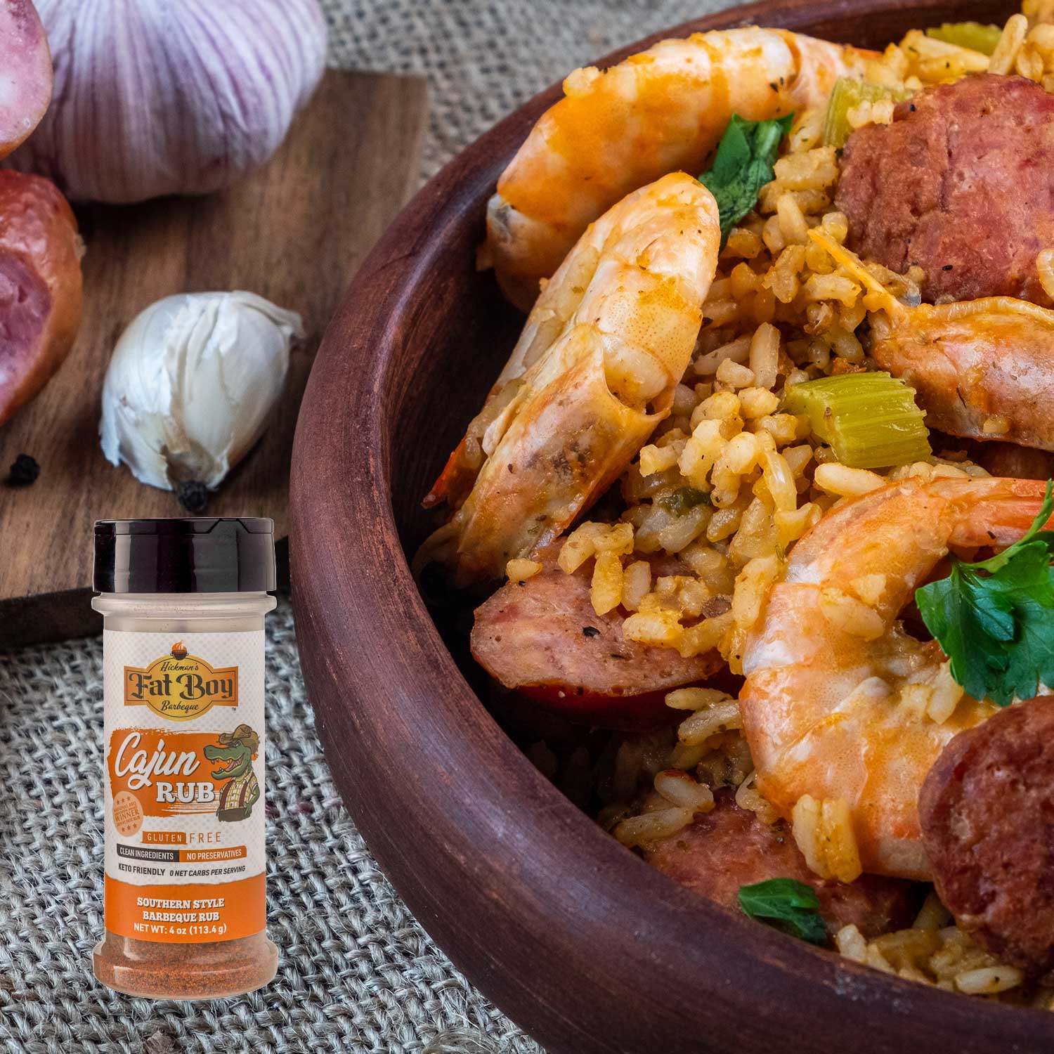Cajun Gluten Free Keto Friendly Natural BBQ Rub 4 oz - Image 4