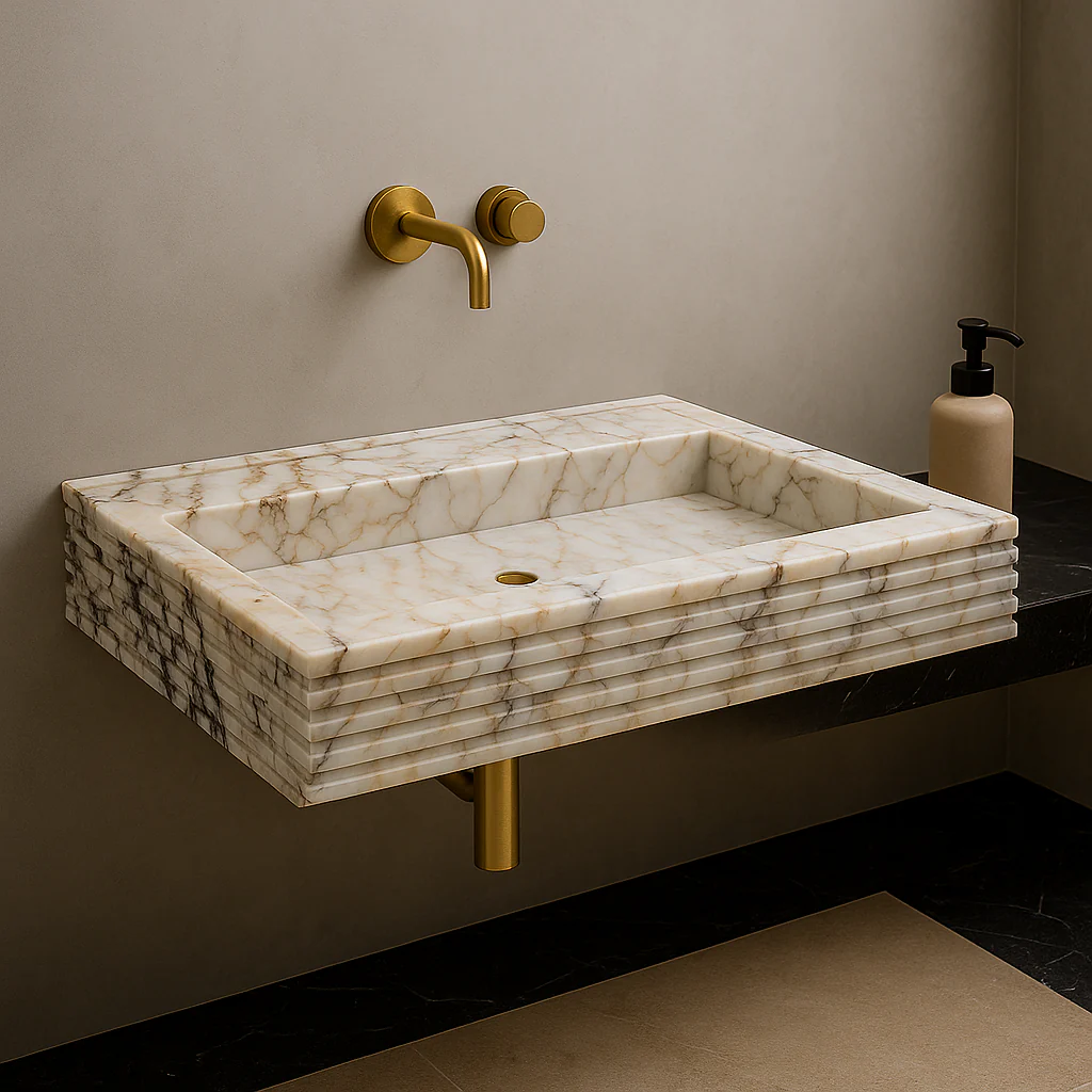 Calacatta Viola Marble Sink - Image 3