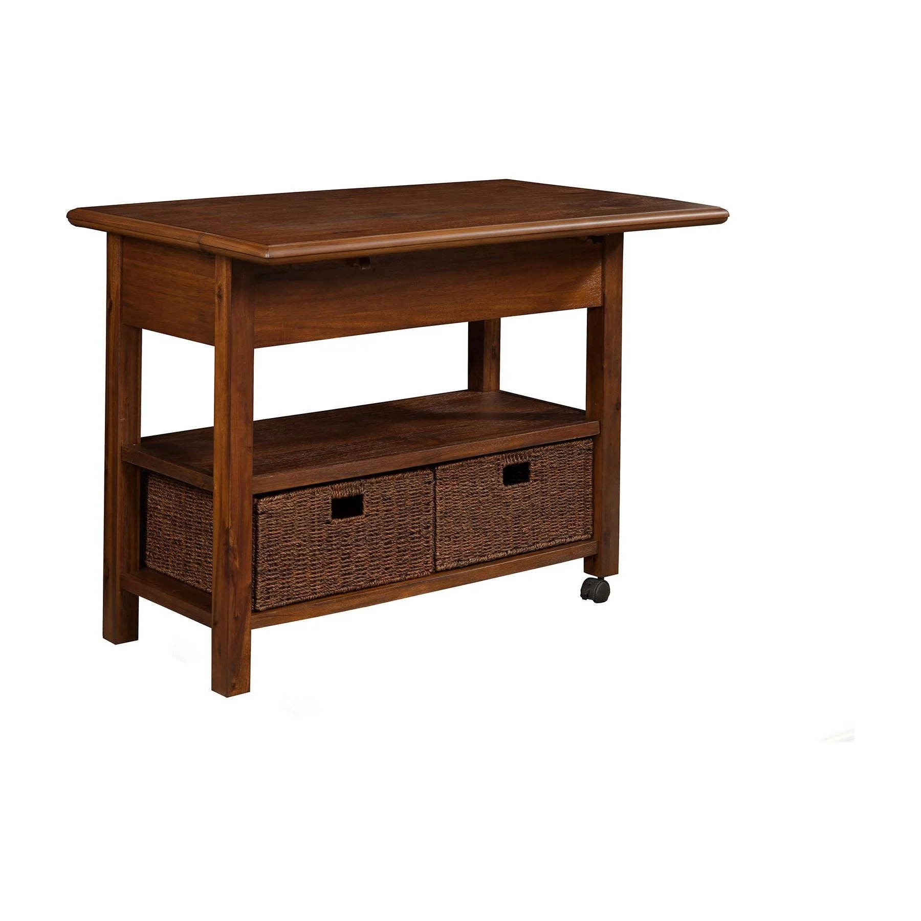 Caldwell Kitchen Cart, Antique Cappuccino - Image 2