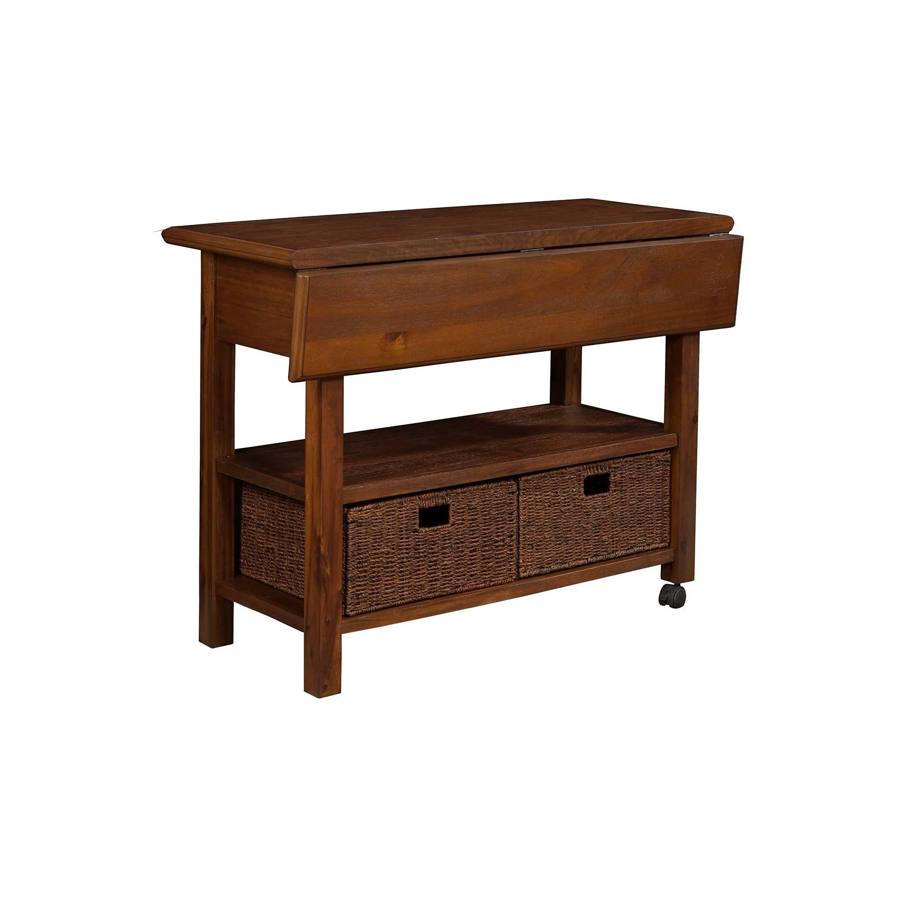 Caldwell Kitchen Cart, Antique Cappuccino - Image 3