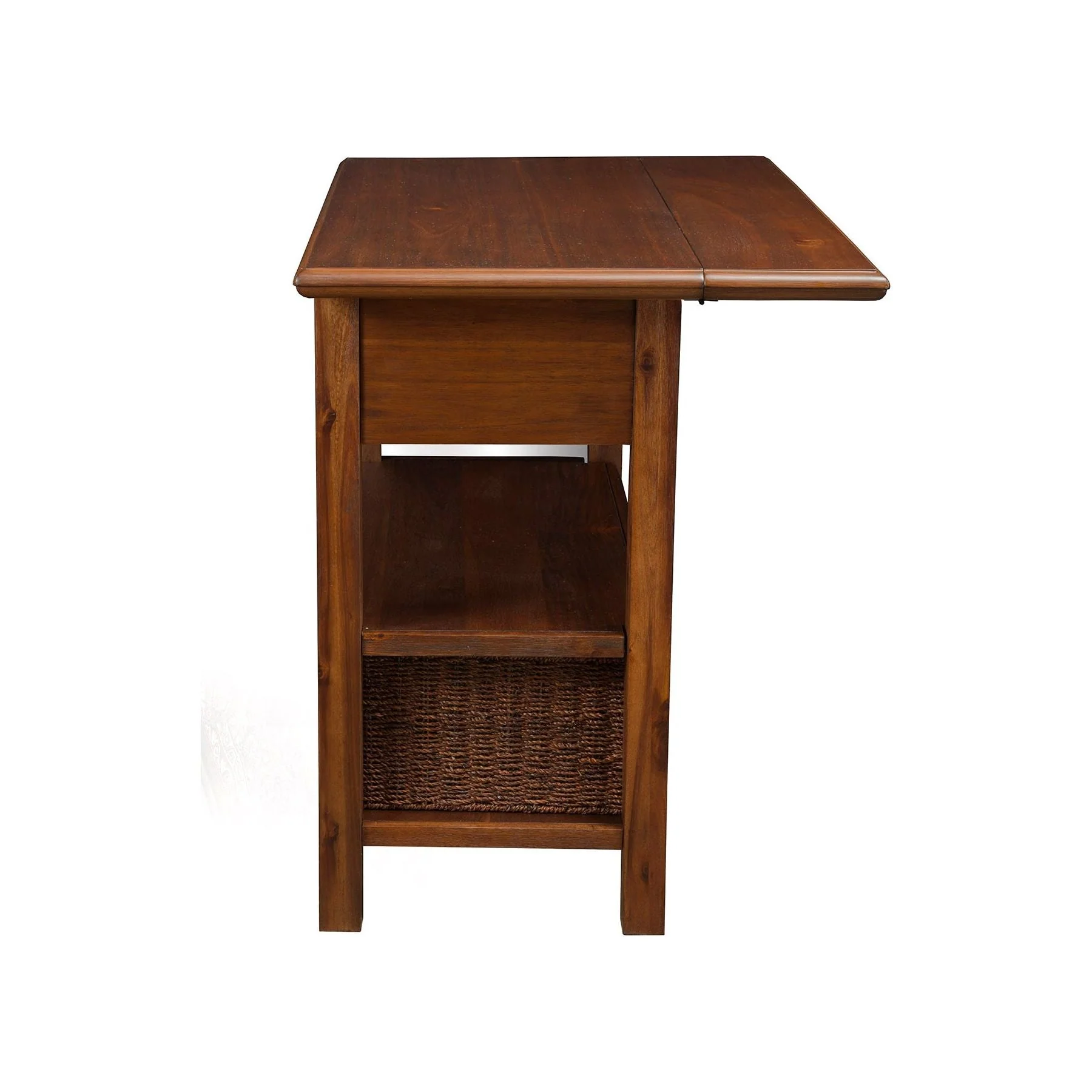 Caldwell Kitchen Cart, Antique Cappuccino - Image 6