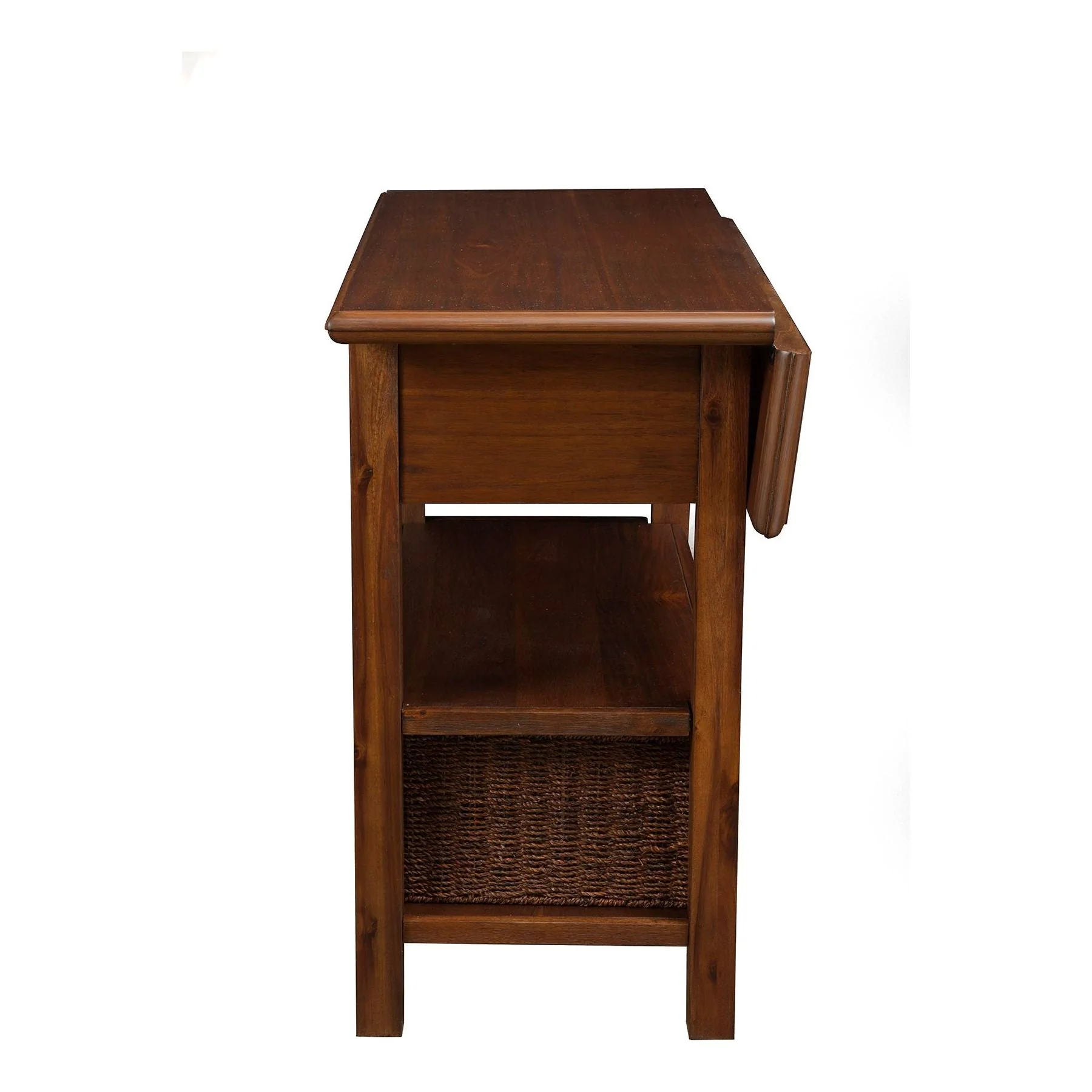 Caldwell Kitchen Cart, Antique Cappuccino - Image 7