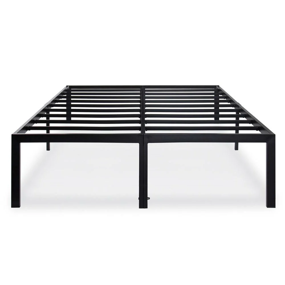 California King Heavy Duty 18-inch High Rise Metal Platform Bed Frame