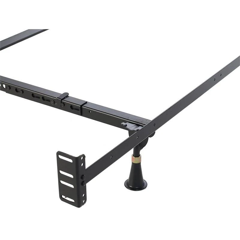 California King Heavy Duty Metal Bed Frame with Headboard Footboard Brackets - Image 5