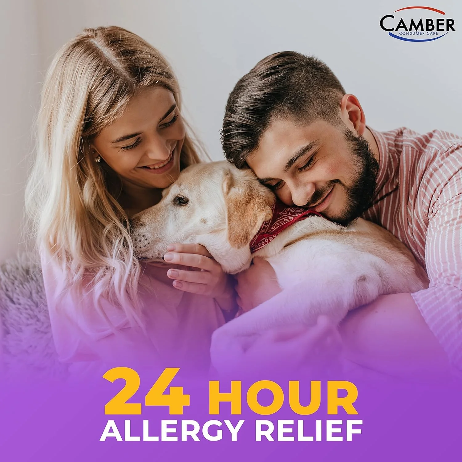 Camber Non-Drowsy Fexofenadine Antihistamine Indoor Outdoor Allergy Relief Tablets (30-ct) - Image 2