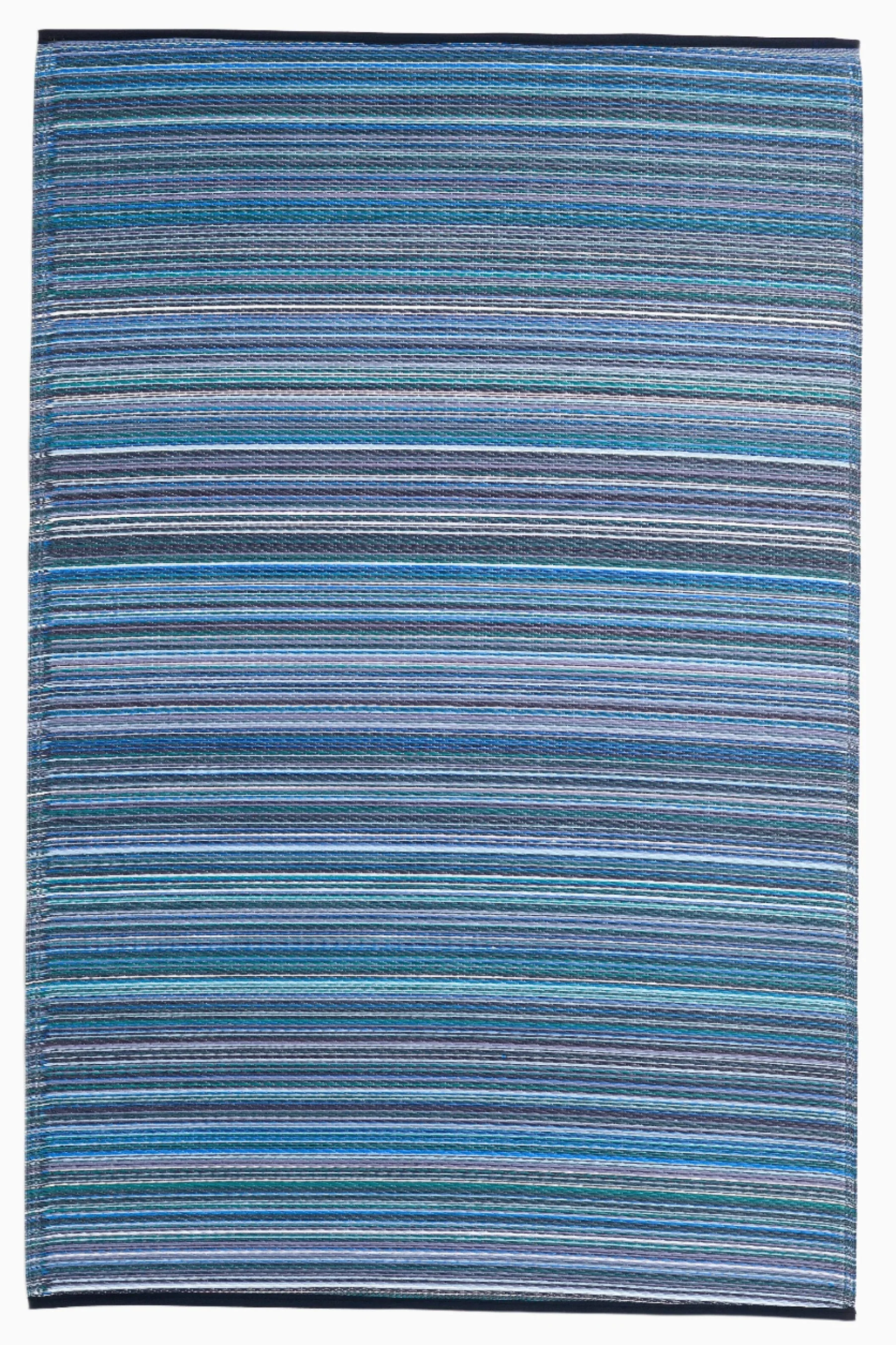 Cancun - Indigo Outdoor Rug for Patio - Image 2