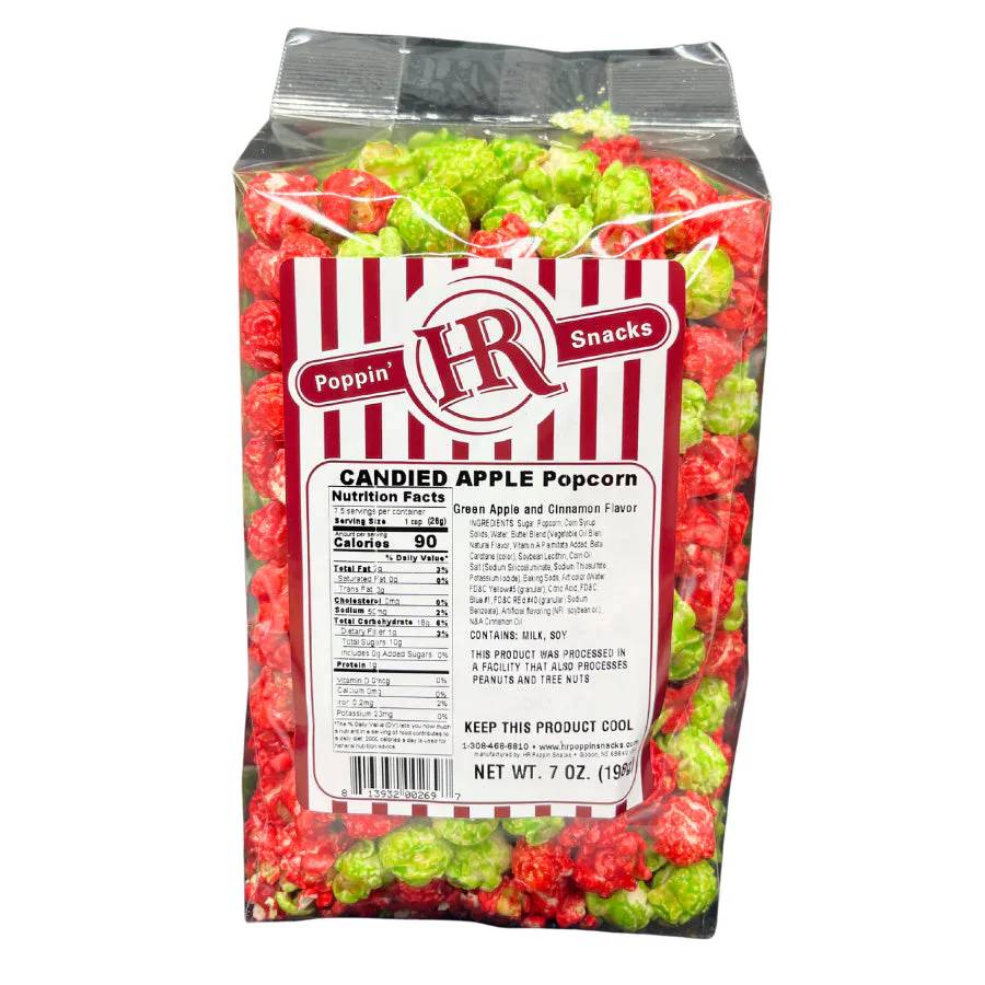 Candied Apple Popcorn | 7 oz | Pack of 2 | HR Poppin' Snacks - Image 2
