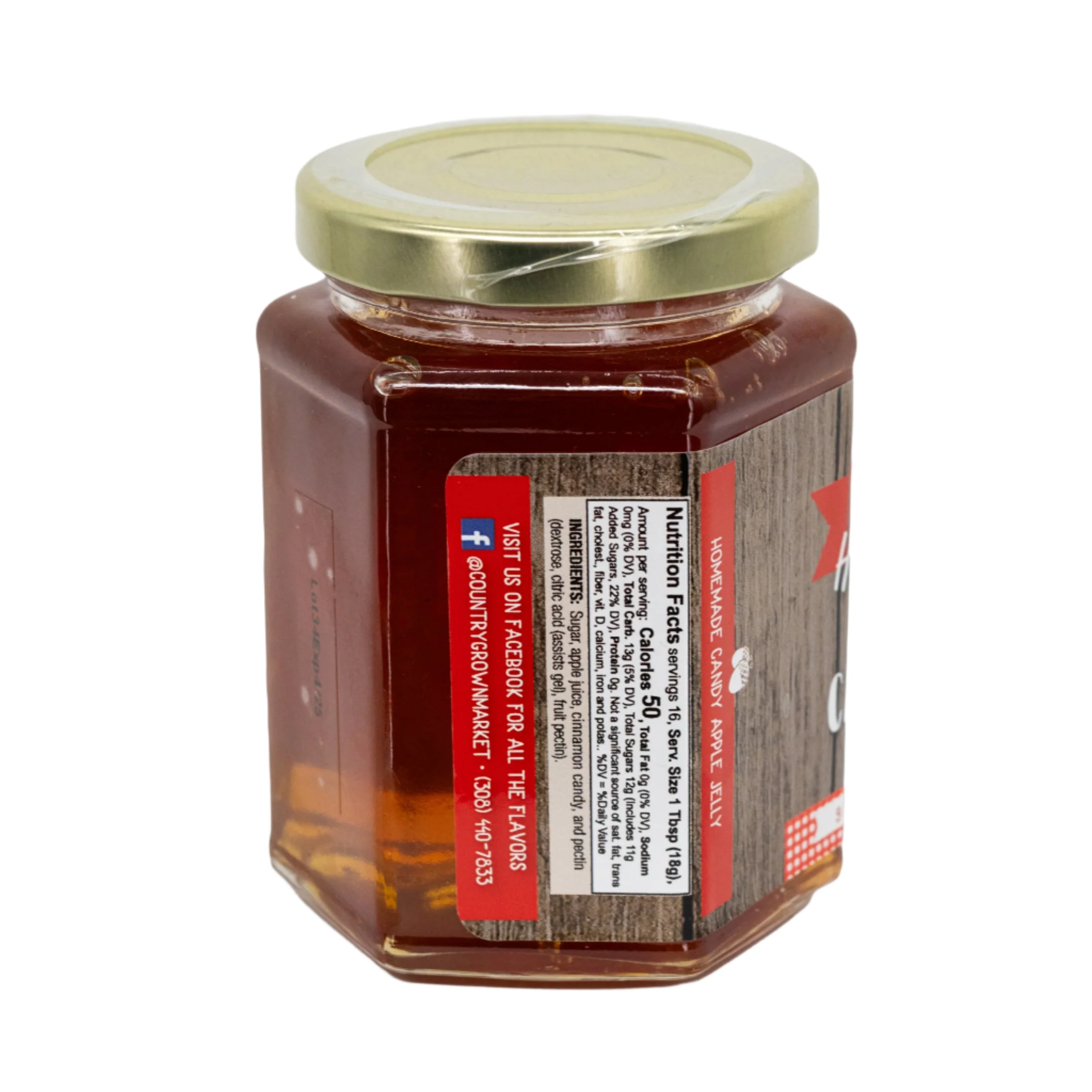 Candy Apple Jelly | Pack of 2 | 9 oz | Nutt Family Jams & Jellies - Image 3