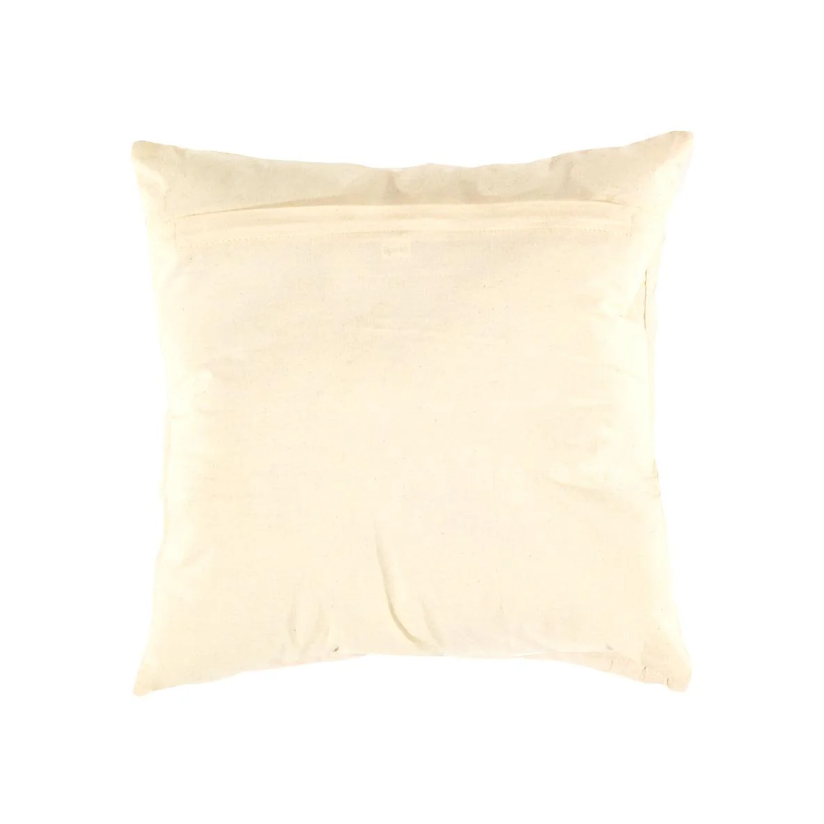 Canvello Beige Pure Cotton Pillow - 16" - Image 3