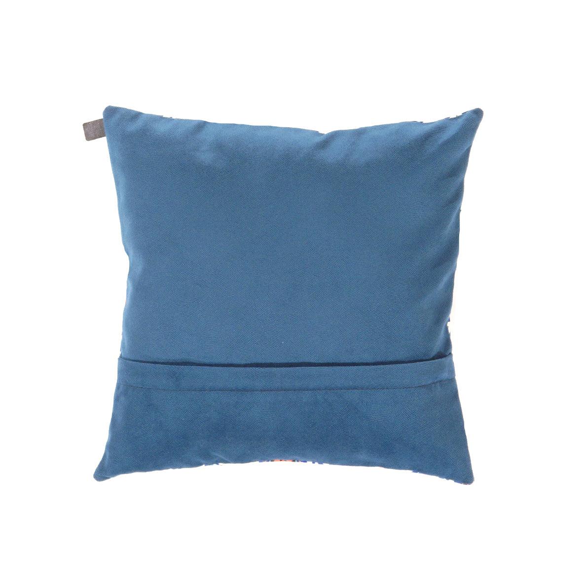 Canvello Geometrical Tile Pattern Decorative Pillow - 16' X 16' - Image 3