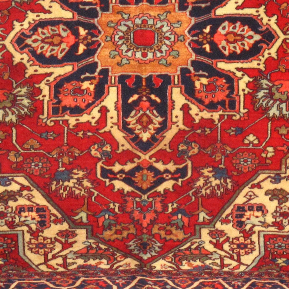 Canvello Silkroad Heriz Design Pillow - 20' X 20' - Image 2