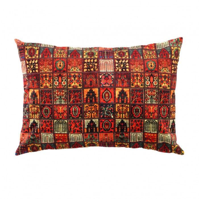 Canvello Silkroad Rug Bakhtiari design Pillow - 18' X 26'