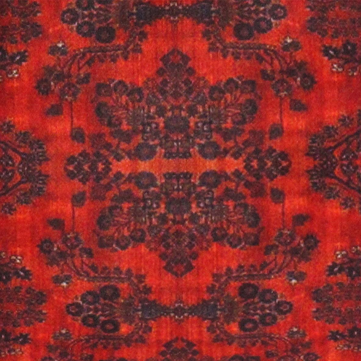 Canvello Silkroad sarouk design Throw Pillow - 15" X 30" - Image 2