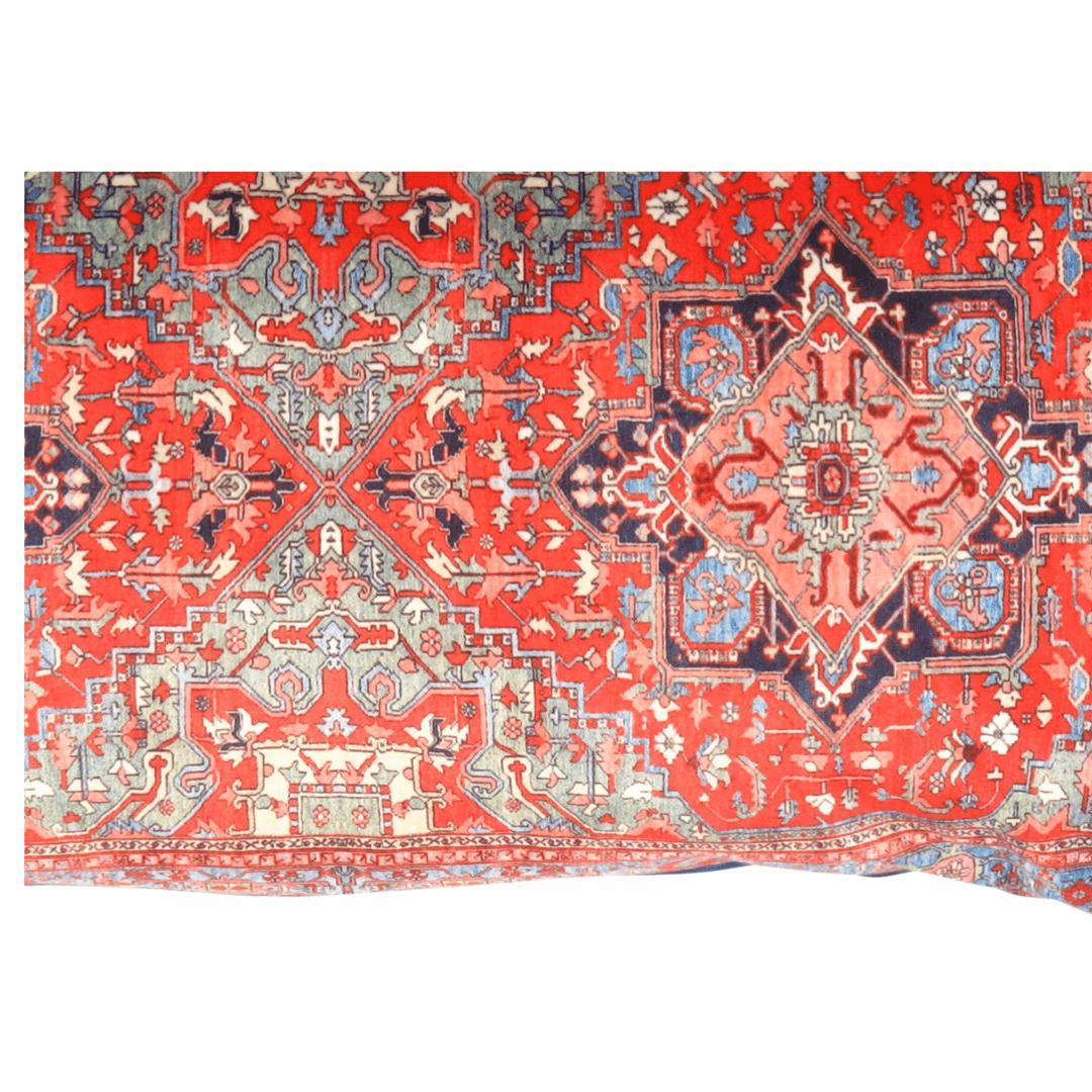 Canvello Silkroad serapi Design Pillow - 15'' X 30'' - Image 2