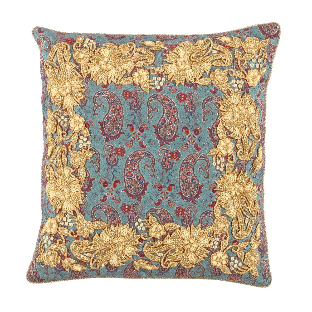 Canvello Silkroad Silk Termeh Blue 20''