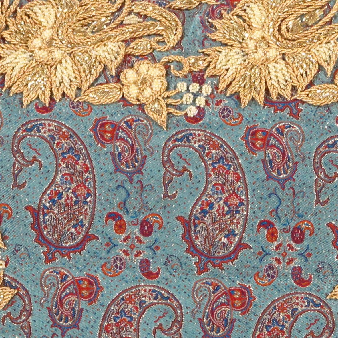 Canvello Silkroad Silk Termeh Blue 20'' - Image 2