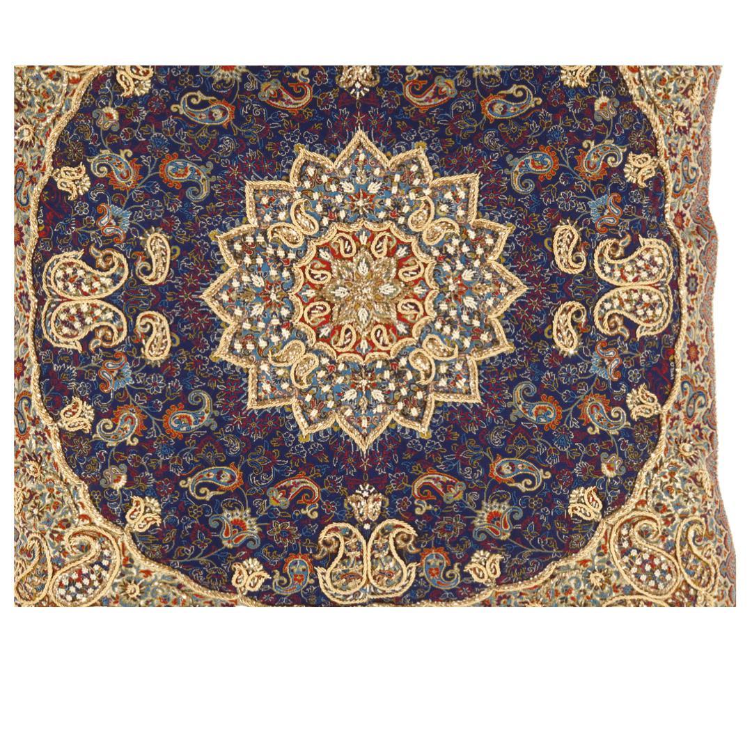 Canvello Silkroad Silk Termeh Pillow 20'' - Image 2
